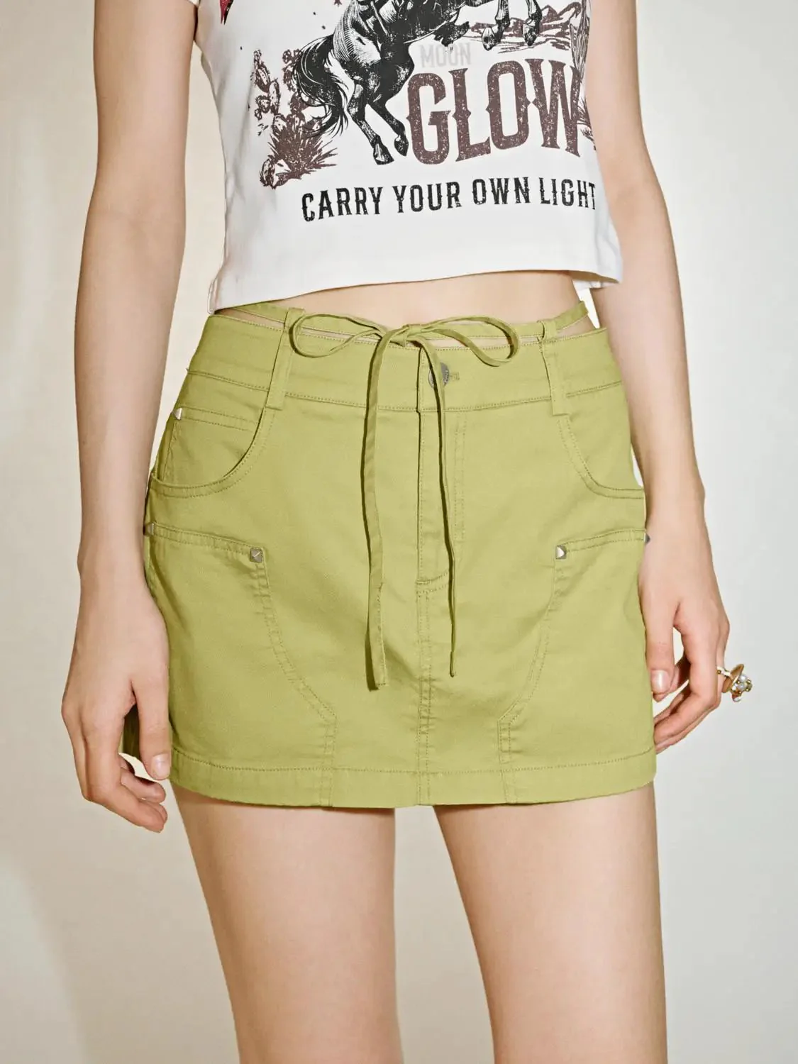 20877-lace-up-beaded-straight-mini-skirts-4.webp Lace-Up Beaded Straight Mini Skirts