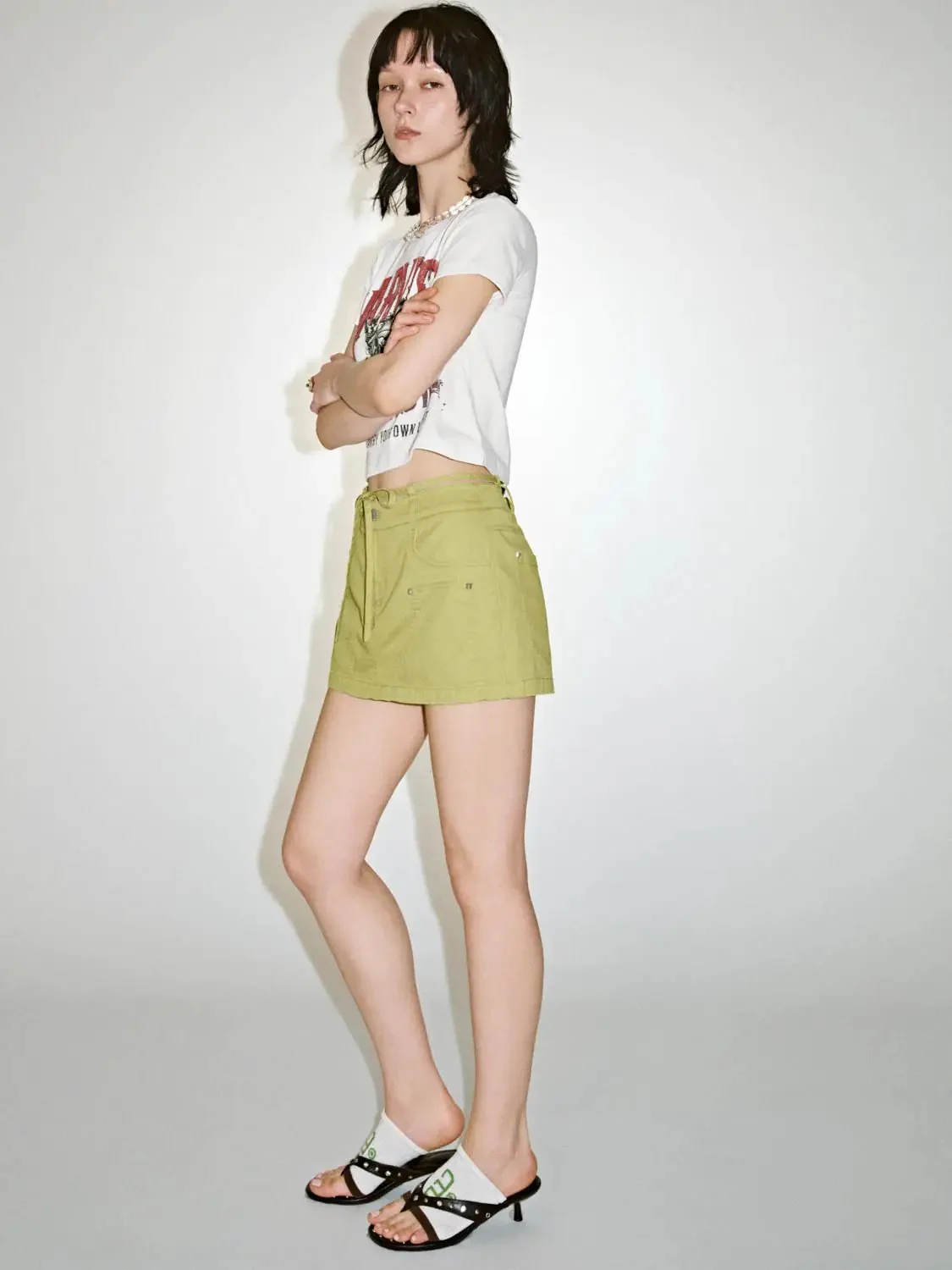 20877-lace-up-beaded-straight-mini-skirts-5.webp Lace-Up Beaded Straight Mini Skirts