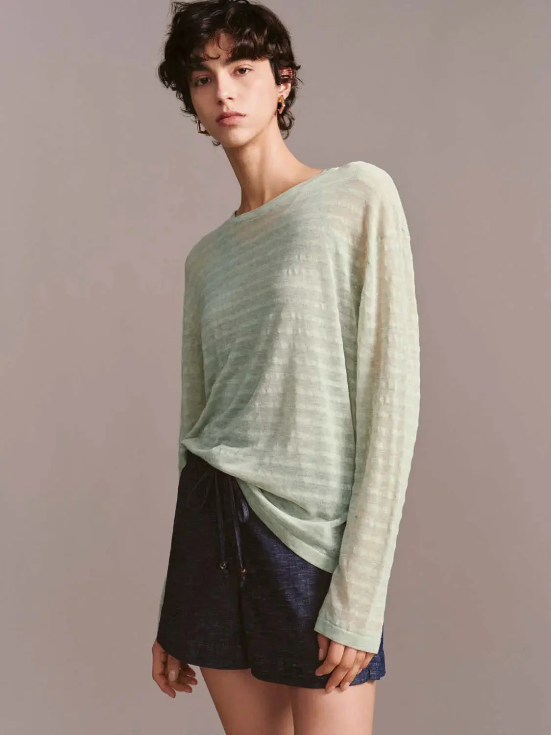 20913-striped-crew-neck-long-sleeve-knitted-t-shirts-2.webp Striped Crew Neck Long Sleeve Knitted T-Shirts