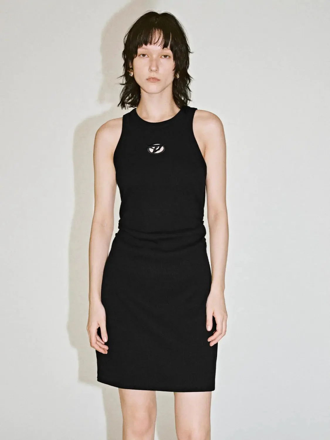 20953-cotton-blend-sleeveless-skinny-fit-midi-dresses-1.webp Cotton Blend Sleeveless Skinny-Fit Midi Dresses