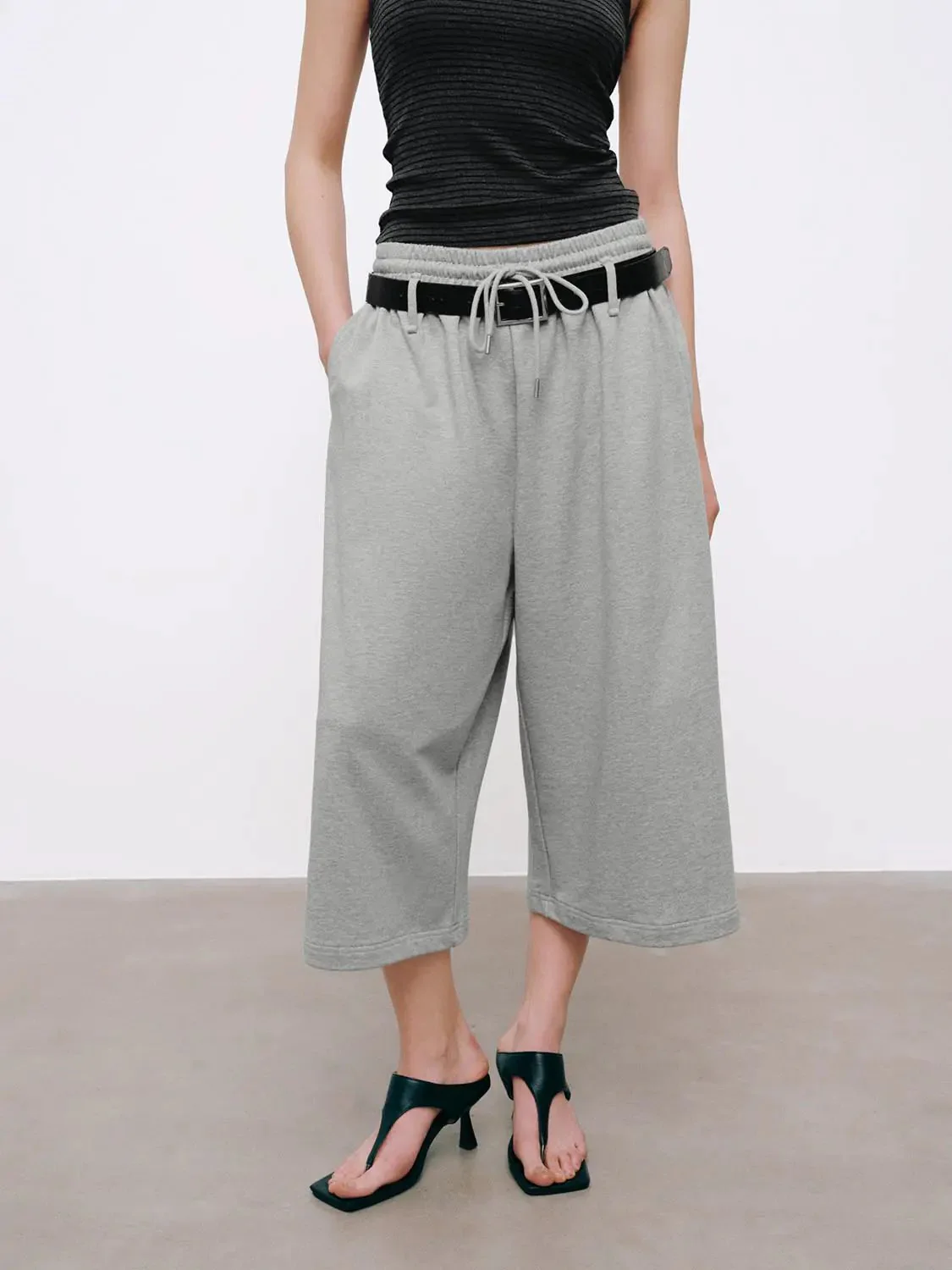 20982-casual-cotton-belted-drawstring-wide-leg-pants-1.webp Casual Cotton Belted Drawstring Wide Leg Pants
