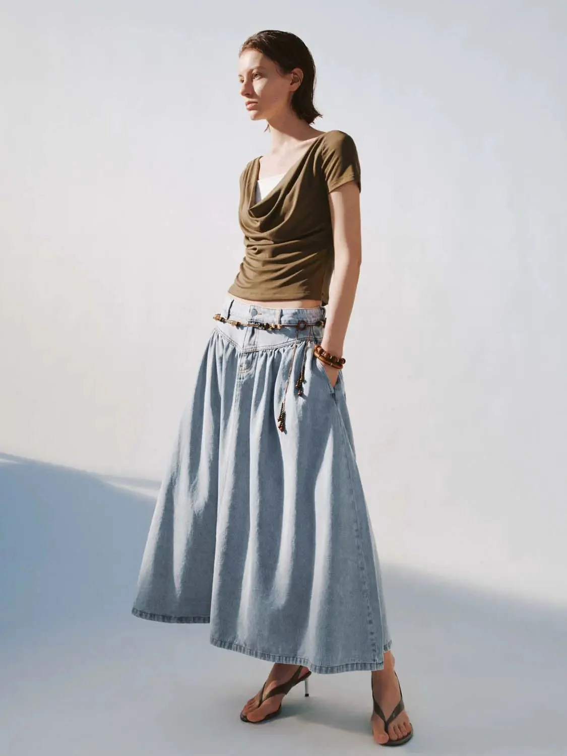21000-lyocell-cowl-neck-top-with-beaded-straps-t-shirt-4.webp Lyocell Cowl Neck Top with Beaded Straps T Shirt