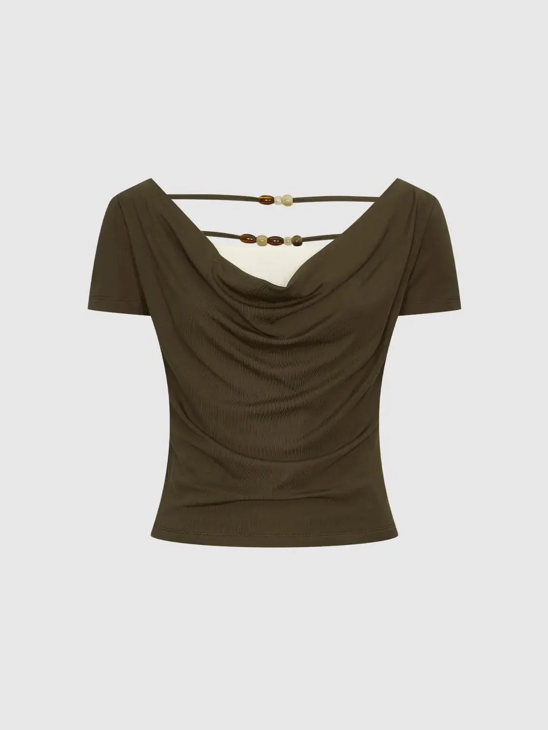 21000-lyocell-cowl-neck-top-with-beaded-straps-t-shirt-7.webp Lyocell Cowl Neck Top with Beaded Straps T Shirt