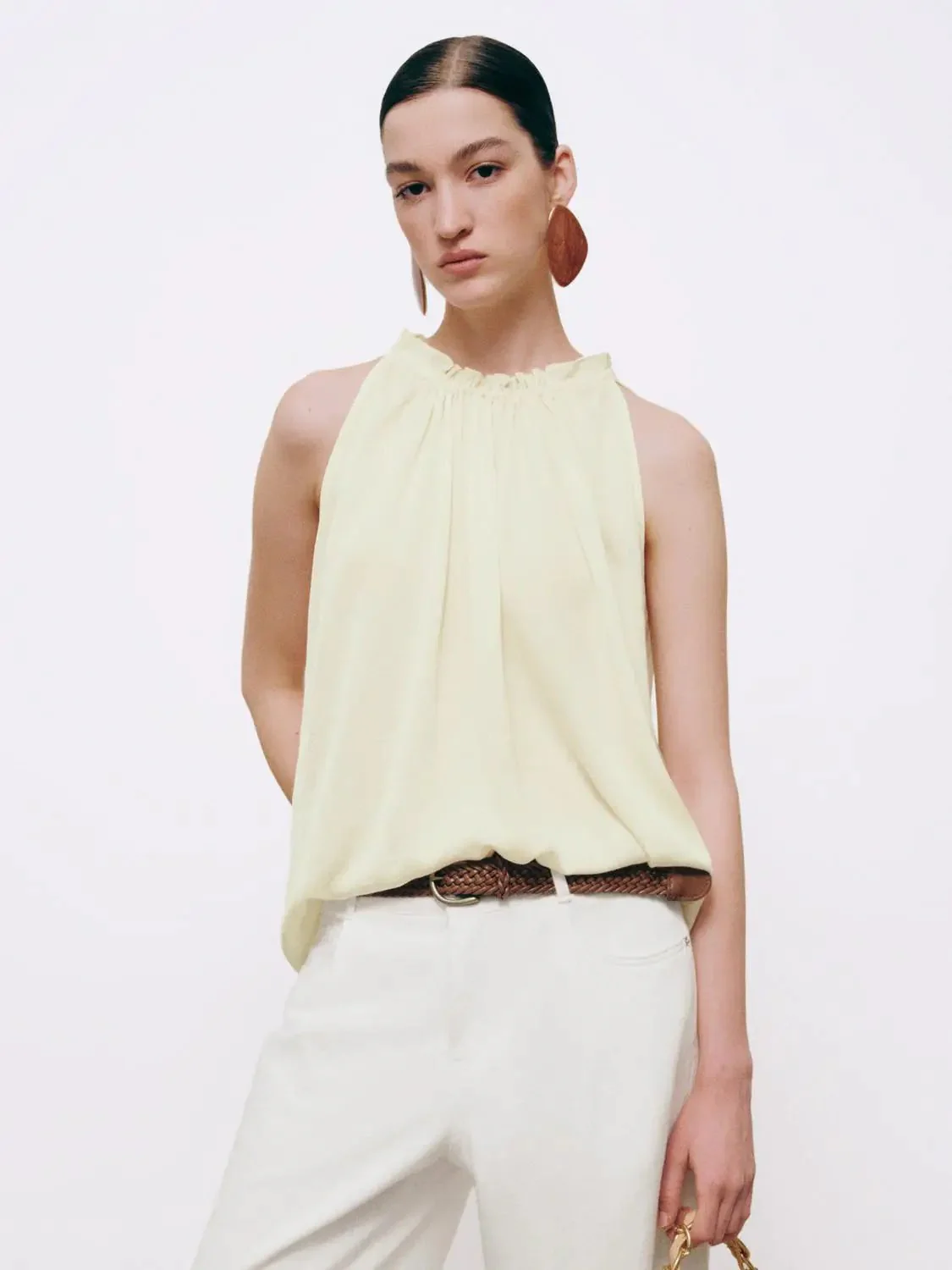 21255-ruffle-trim-sleeveless-overhead-shirt-1.webp Ruffle Trim Sleeveless Overhead Shirt
