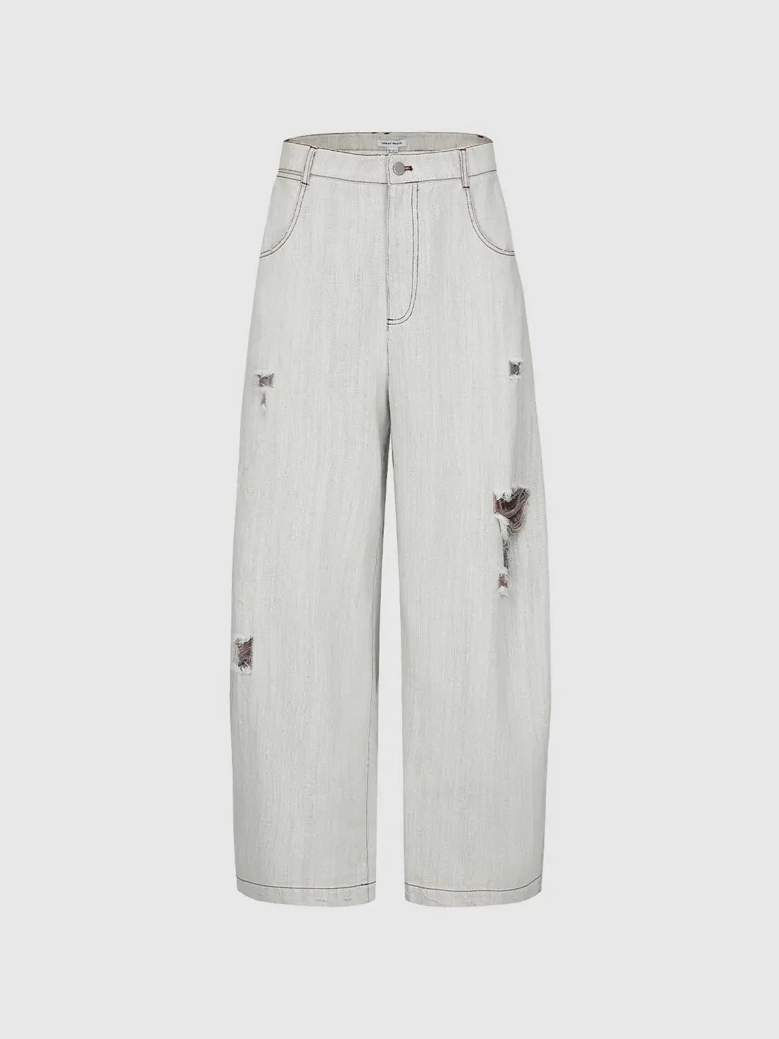21316-raw-detail-barrel-leg-pants-2.webp Raw Detail Barrel Leg Pants
