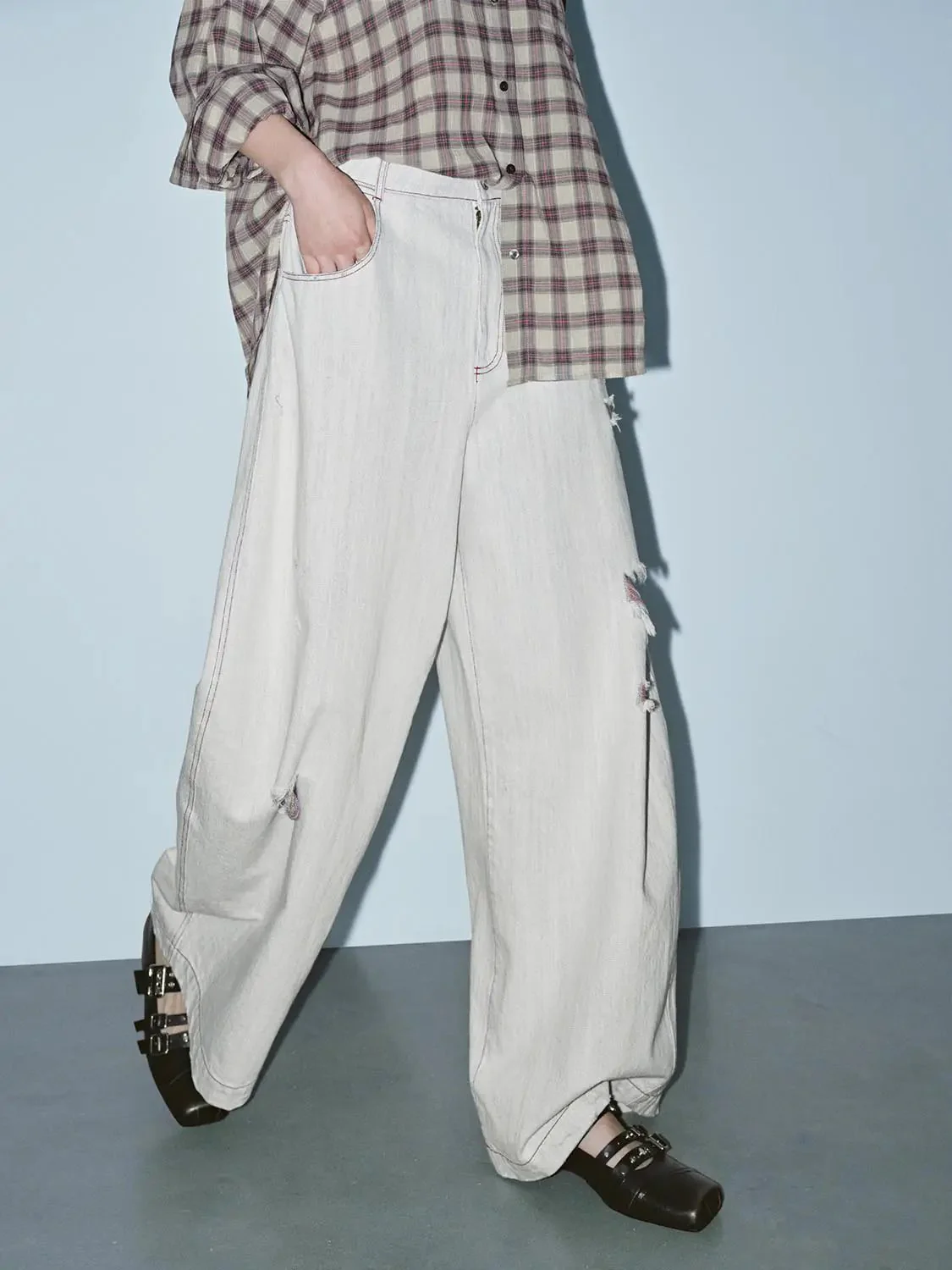 21316-raw-detail-barrel-leg-pants-3.webp Raw Detail Barrel Leg Pants