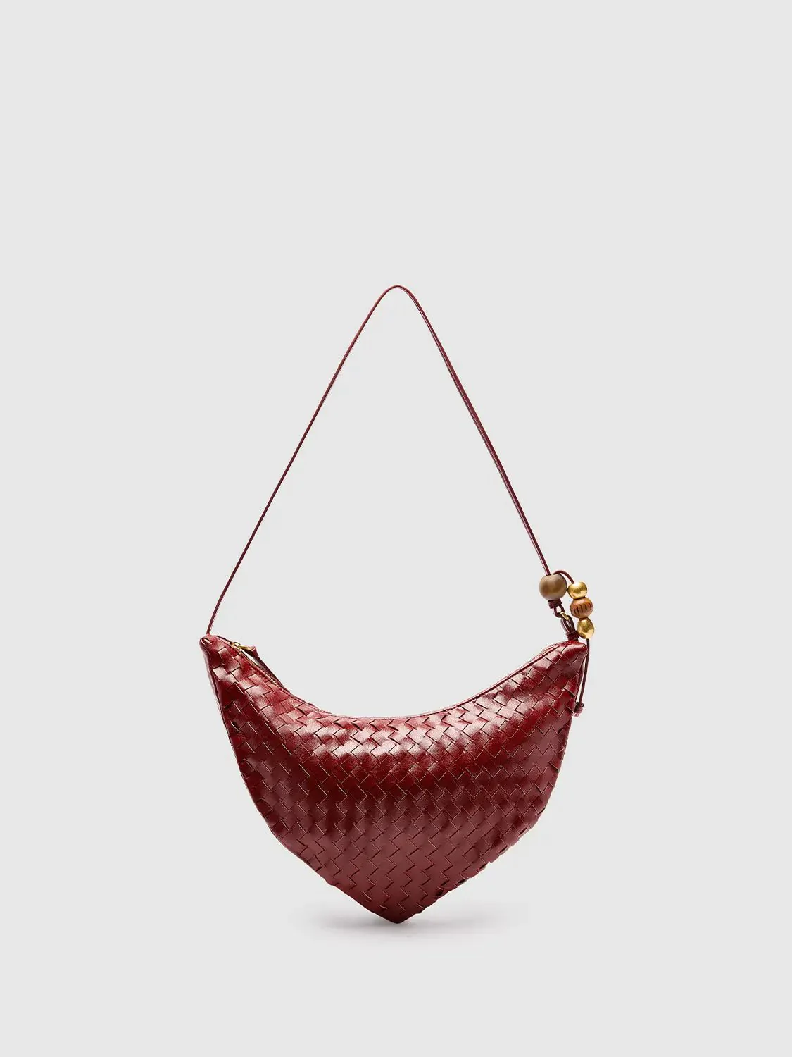 21340-burgundy-woven-beaded-accent-mini-shoulder-bag-2.webp Burgundy Woven Beaded Accent Mini Shoulder Bag