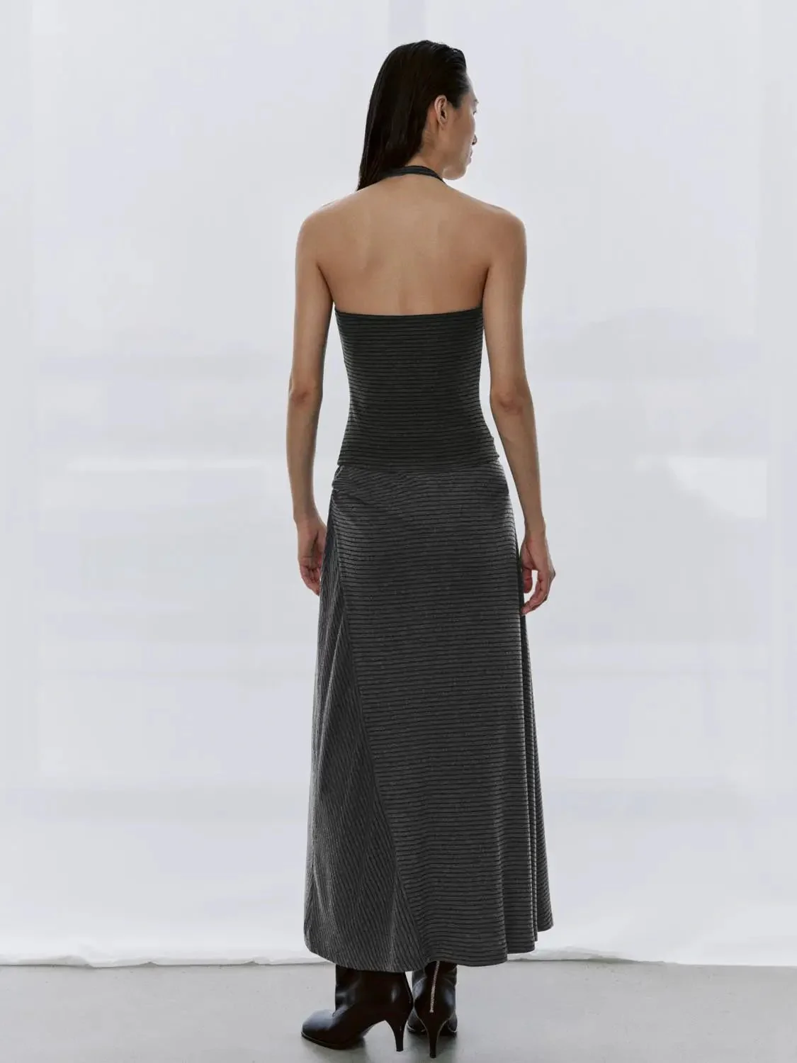 21419-elegant-asymmetric-striped-textured-fabric-ruched-maxi-skirts-4.webp Elegant Asymmetric Striped Textured Fabric Ruched Maxi Skirts