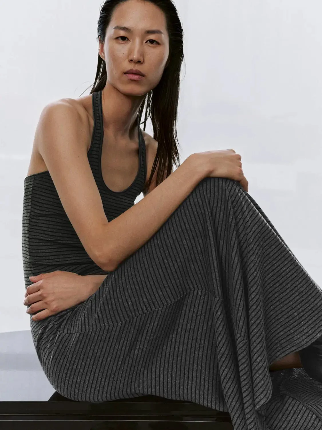 21419-elegant-asymmetric-striped-textured-fabric-ruched-maxi-skirts-5.webp Elegant Asymmetric Striped Textured Fabric Ruched Maxi Skirts