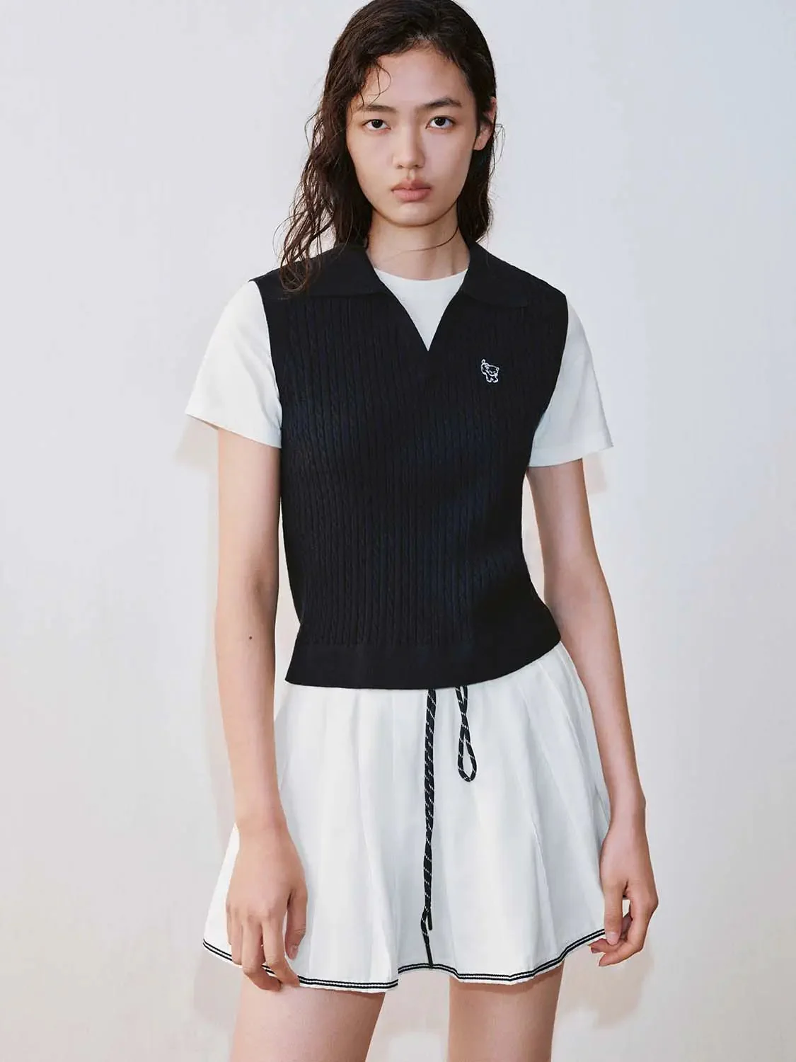 21515-cotton-knit-polo-neck-with-contrast-embroidered-t-shirts-9.webp Cotton Knit Polo Neck With Contrast Embroidered T Shirts