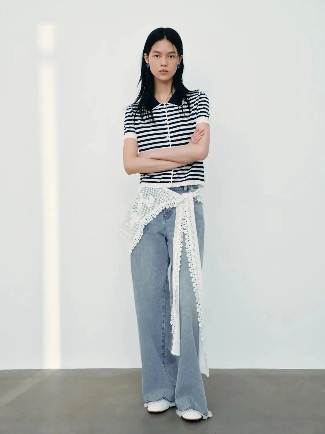 21526-contrast-striped-short-sleeve-knitted-cardigans-12.webp Contrast Striped Short Sleeve Knitted Cardigans