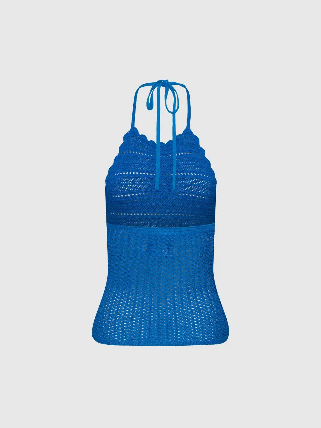 21612-halter-neck-open-knitted-t-shirts-2.webp Halter Neck Open Knitted T-Shirts