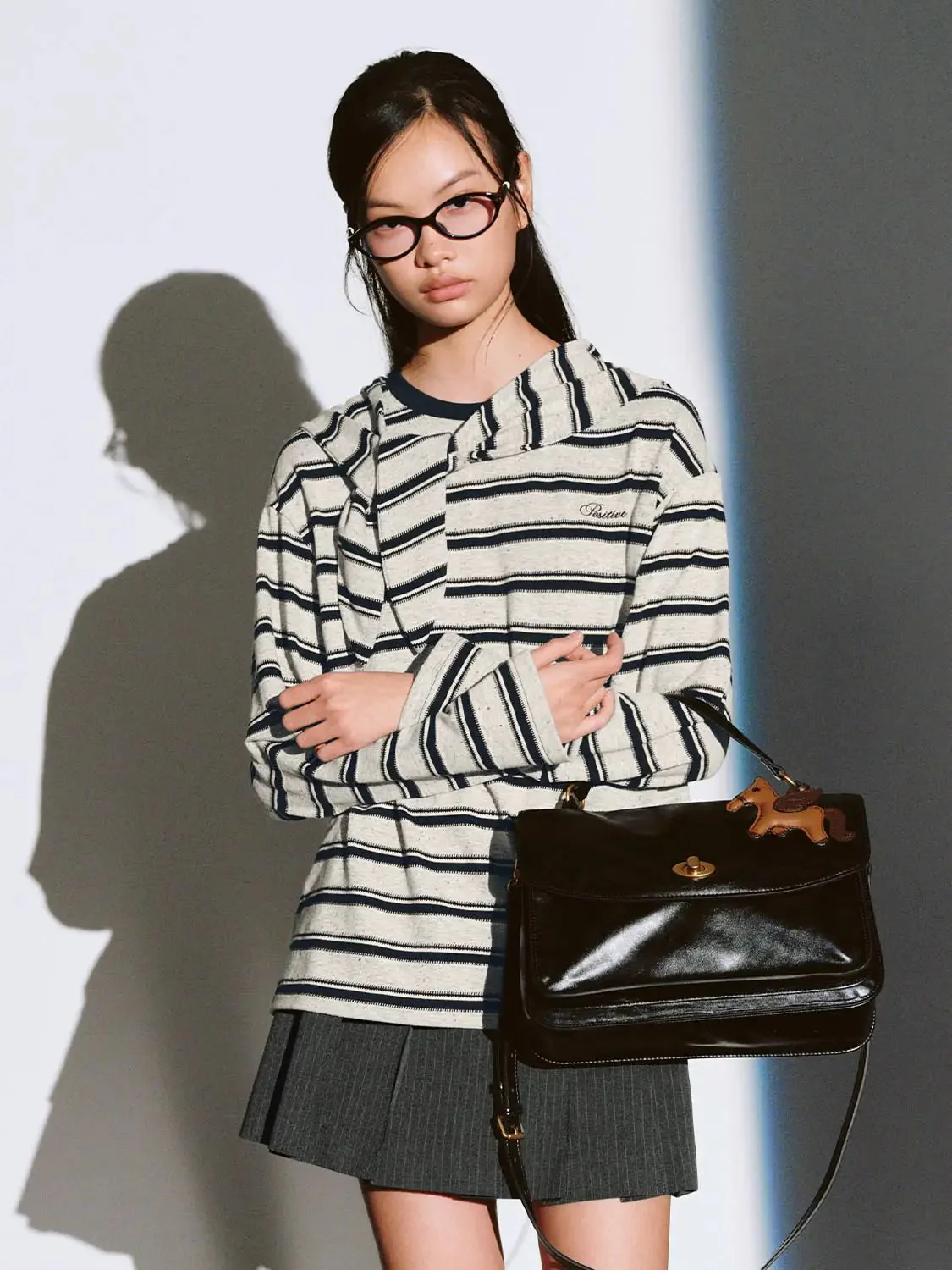 21661-cotton-blend-scarf-detail-striped-long-sleeve-t-shirts-9.webp Cotton Blend Scarf Detail Striped Long Sleeve T Shirts