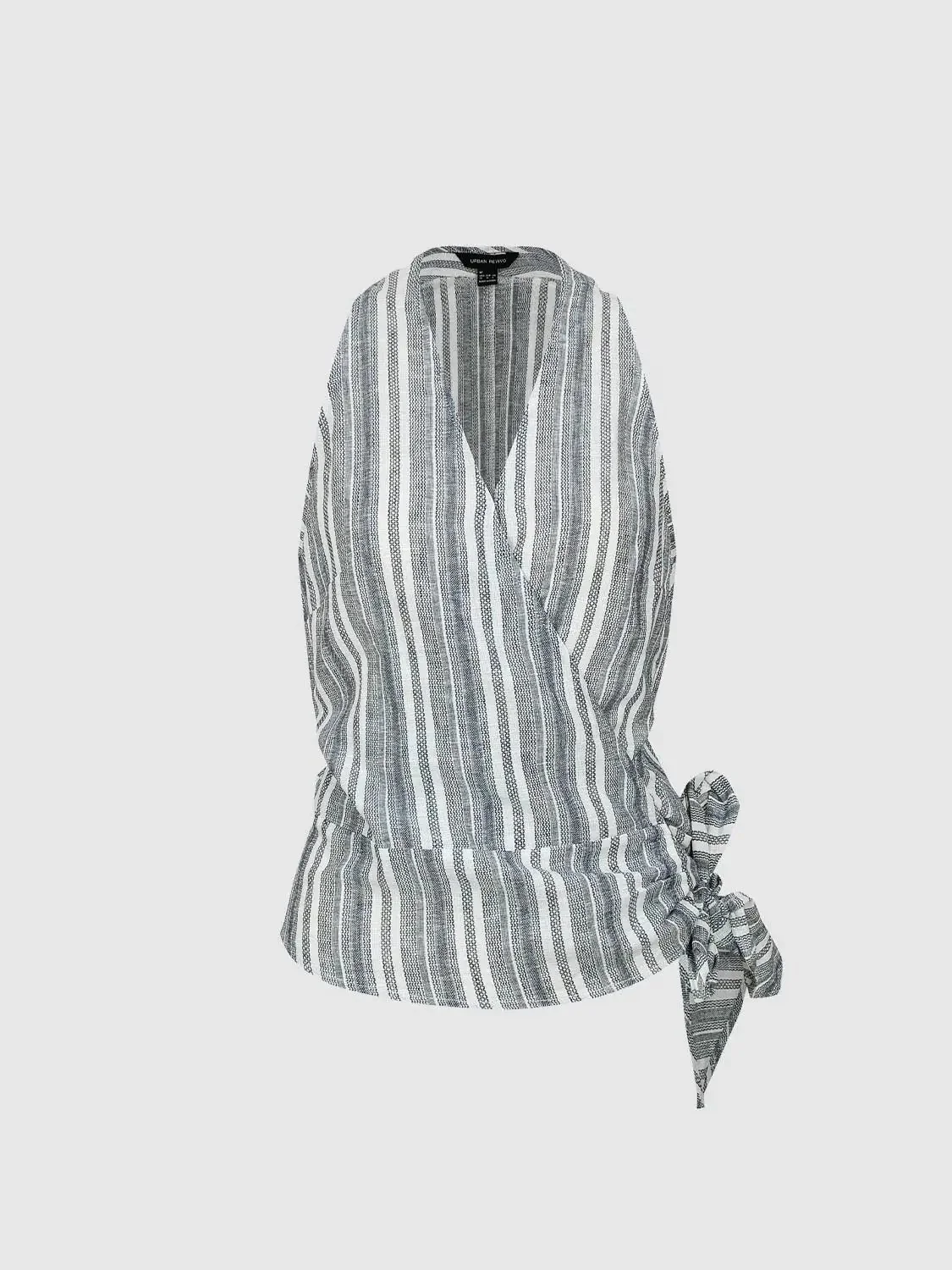 21672-linen-blend-halter-v-neck-contrast-striped-cami-tops-7.webp Linen Blend Halter V-Neck Contrast Striped Cami Tops