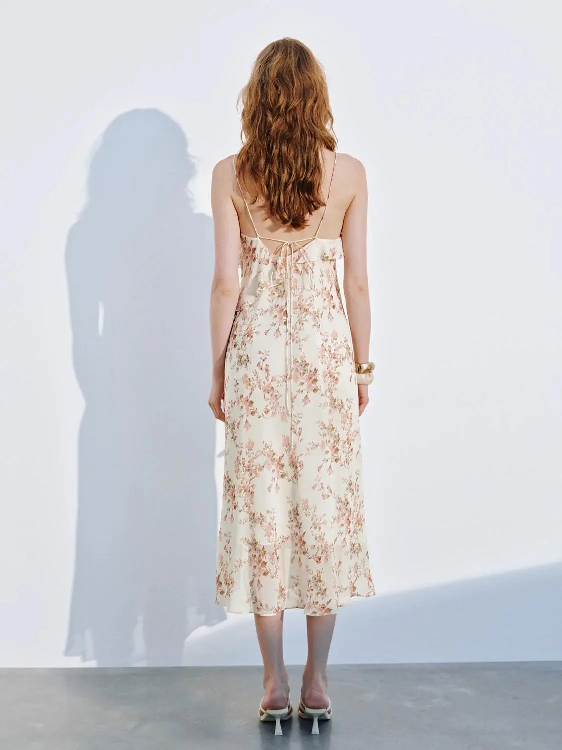 21688-floral-ruffle-detail-strappy-delicate-midi-dress-6.webp Floral Ruffle Detail Strappy Delicate Midi Dress