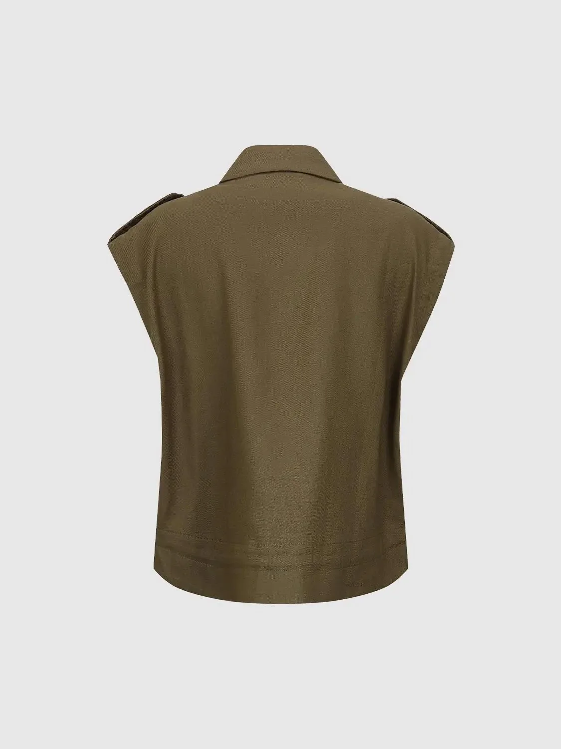 21793-linen-blend-flap-pocket-collared-vest-2.webp Linen Blend Flap Pocket Collared Vest