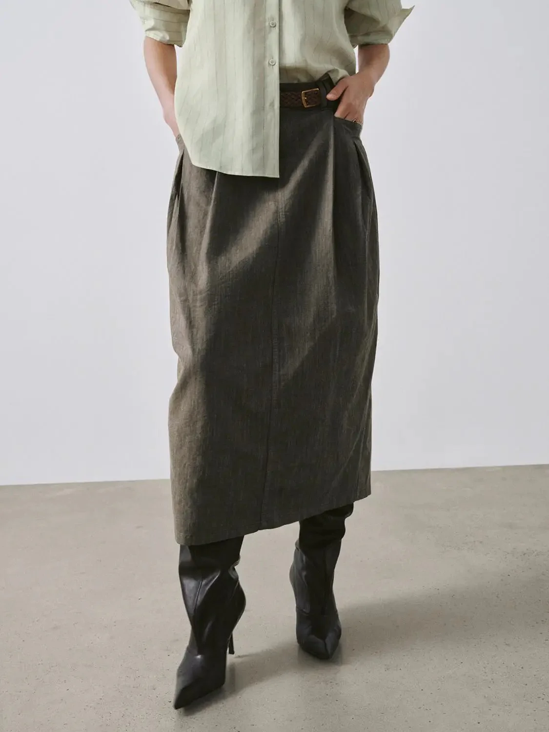21809-belted-balloon-denim-midi-skirts-1.webp Belted Balloon Denim Midi Skirts