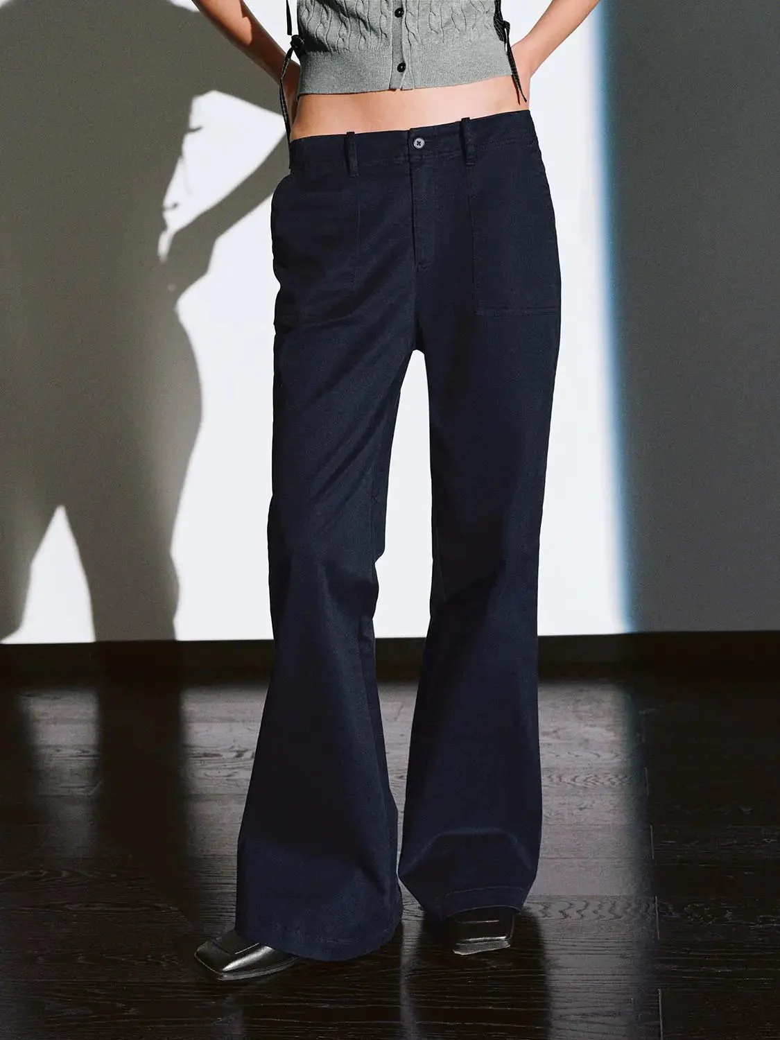 21821-patch-pocket-flare-leg-pants-18.webp Patch Pocket Flare Leg Pants