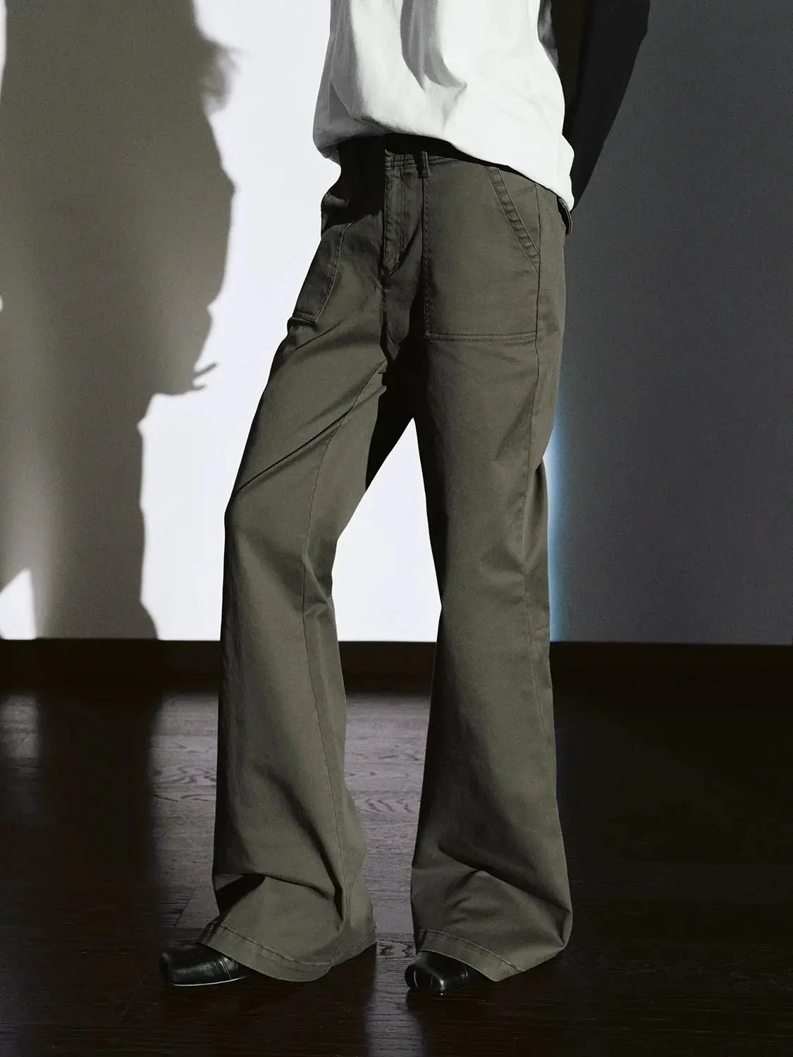 21821-patch-pocket-flare-leg-pants-3.webp Patch Pocket Flare Leg Pants