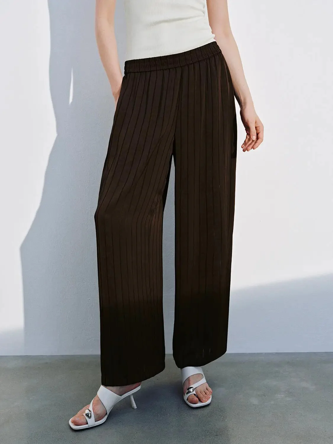 21973-pull-on-sheer-detail-wide-leg-pants-1.webp Pull On Sheer Detail Wide Leg Pants