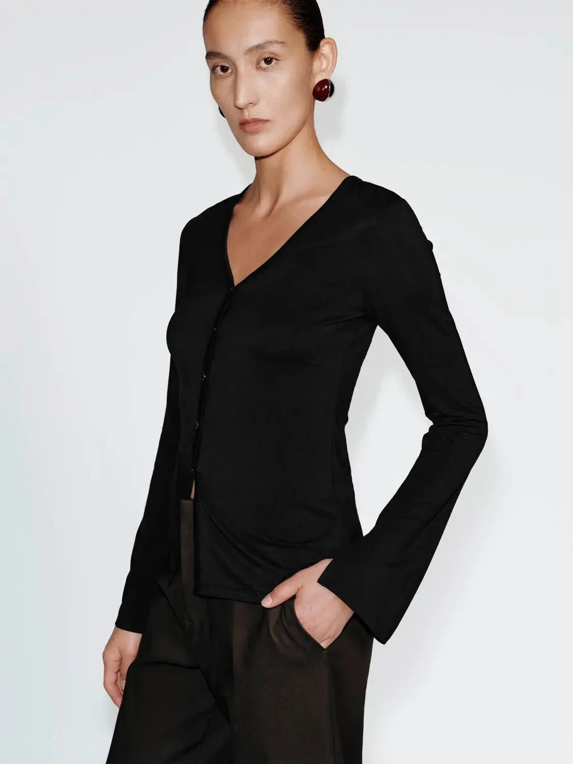 22000-v-neck-nipped-waist-button-up-jackets-10.webp V-Neck Nipped Waist Button Up Jackets