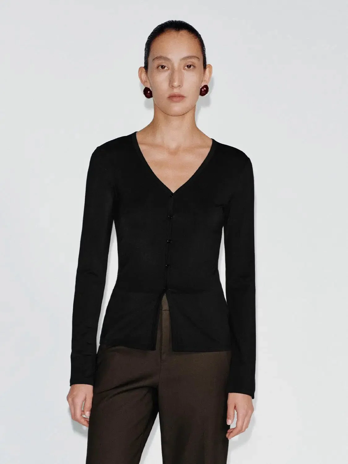 22000-v-neck-nipped-waist-button-up-jackets-18.webp V-Neck Nipped Waist Button Up Jackets