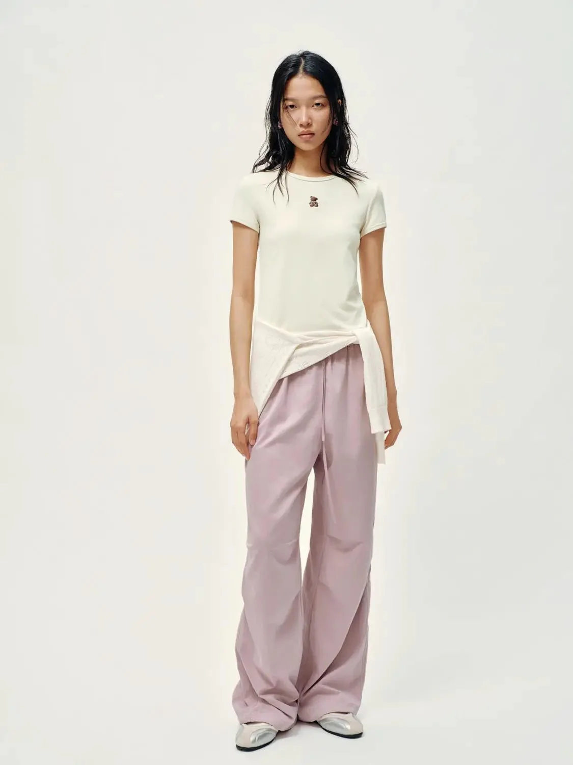 Cotton Stretch Skinny Fit Crew Neck T Shirts