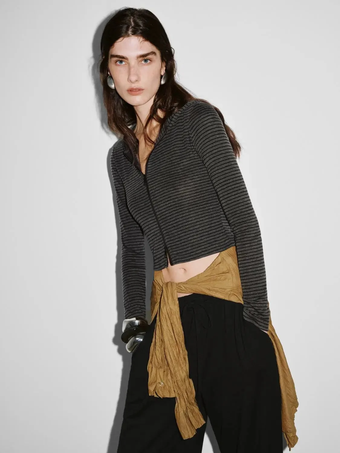22076-striped-cropped-hooded-two-way-zip-skinny-fit-jackets-2.webp Striped Cropped Hooded Two Way Zip Skinny Fit Jackets
