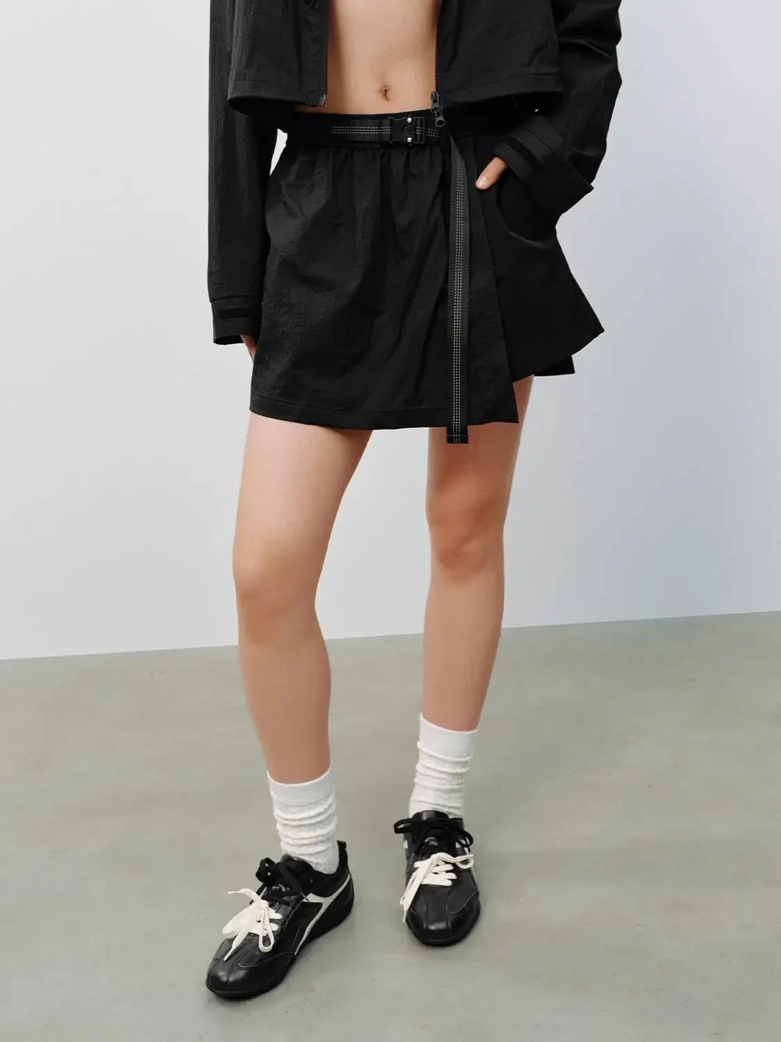 22089-pull-on-belted-wrap-straight-mini-skirts-1.webp Pull On Belted Wrap Straight Mini Skirts