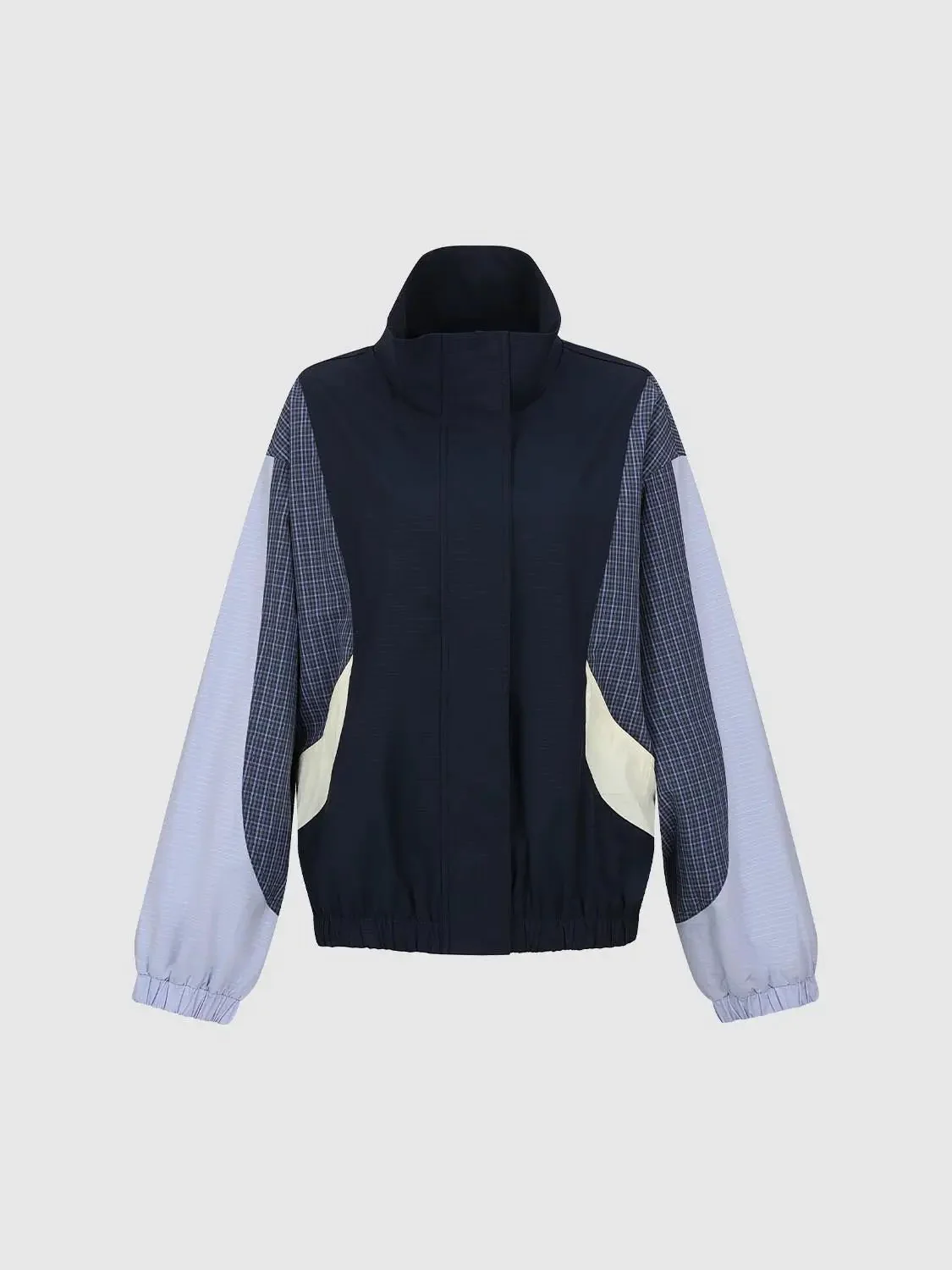 22147-lyocell-cotton-blend-mock-neck-contrast-jacket-7.webp Lyocell Cotton Blend Mock Neck Contrast Jacket