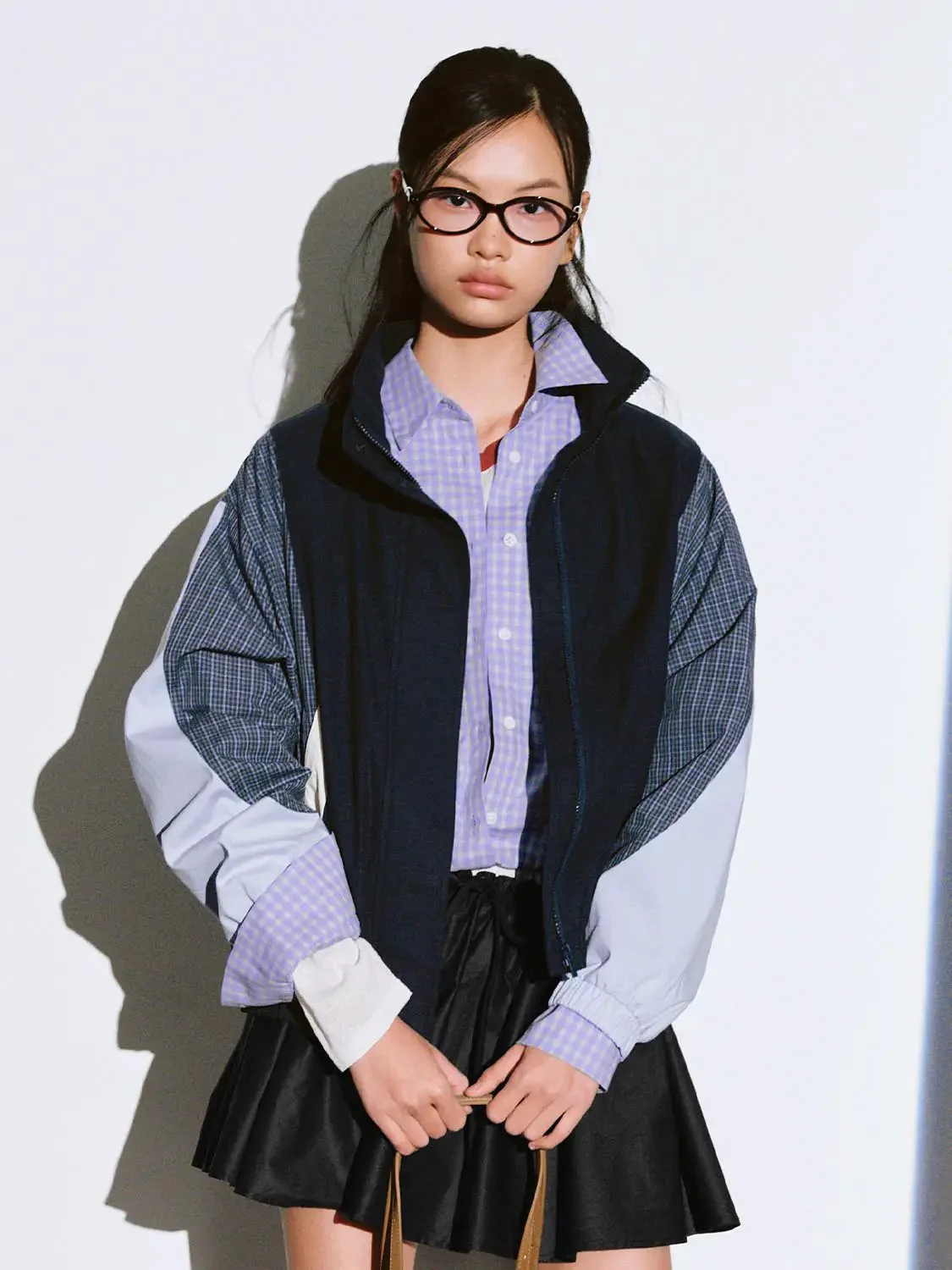 22147-lyocell-cotton-blend-mock-neck-contrast-jacket-9.webp Lyocell Cotton Blend Mock Neck Contrast Jacket