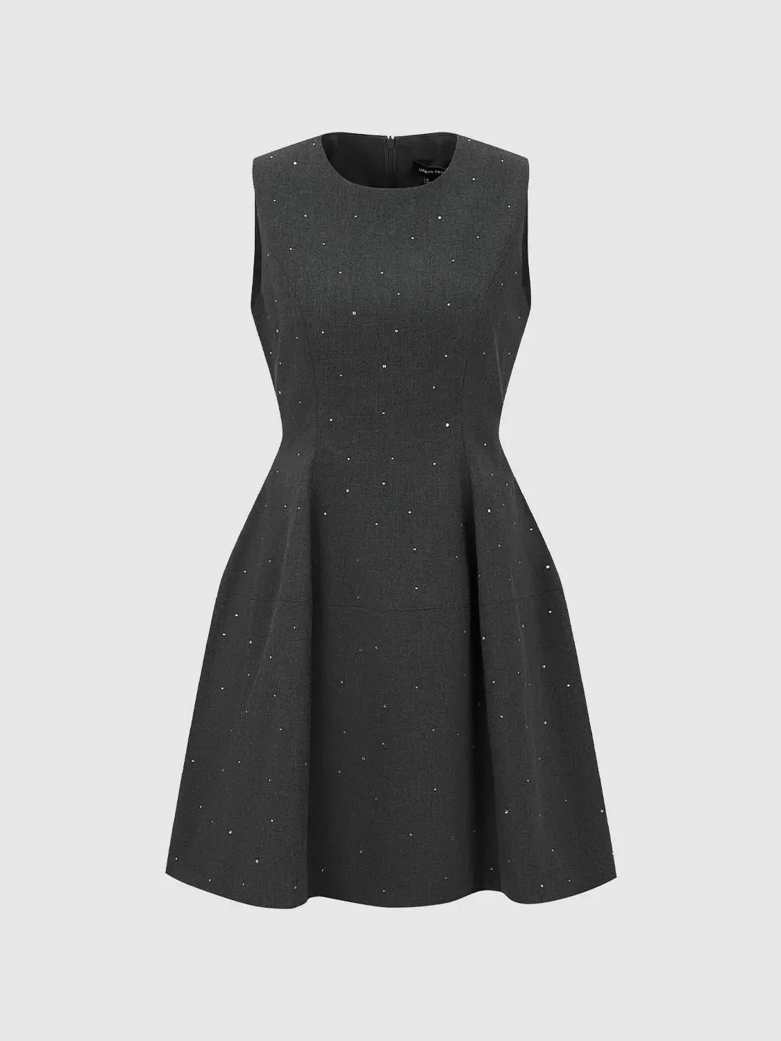 2222-polyester-viscose-elastane-shell-a-line-mini-dresses-7.webp Polyester Viscose Elastane Shell A-Line Mini Dresses