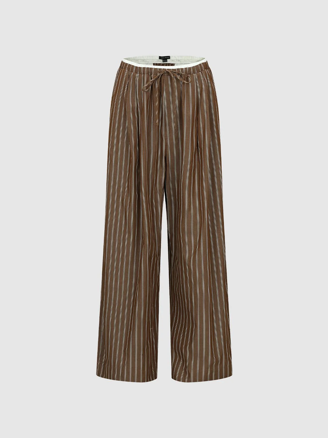 22294-cotton-contrast-striped-pull-on-wide-leg-pants-2.webp Cotton Contrast Striped Pull On Wide Leg Pants