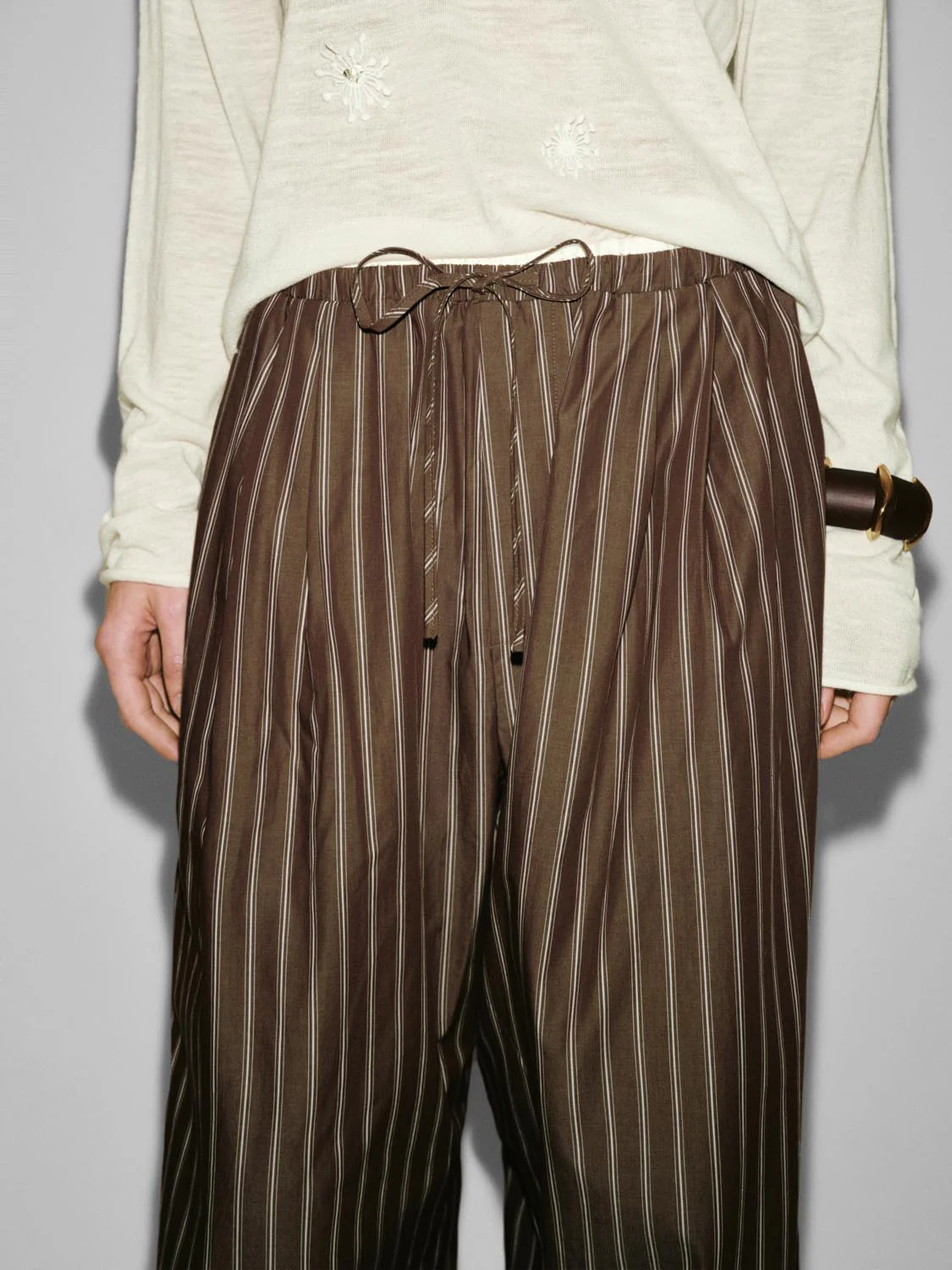 22294-cotton-contrast-striped-pull-on-wide-leg-pants-5.webp Cotton Contrast Striped Pull On Wide Leg Pants