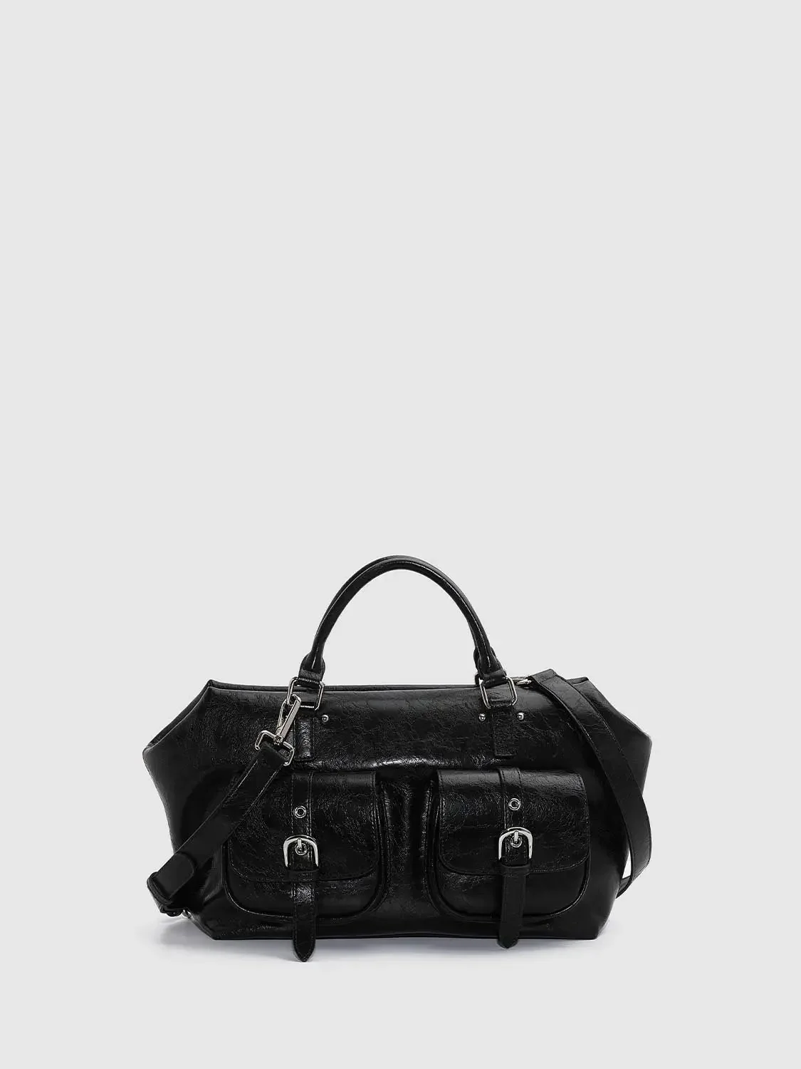 22321-oversized-faux-leather-multi-pocket-handle-shoulder-bags-1.webp Oversized Faux Leather Multi-Pocket Handle Shoulder Bags