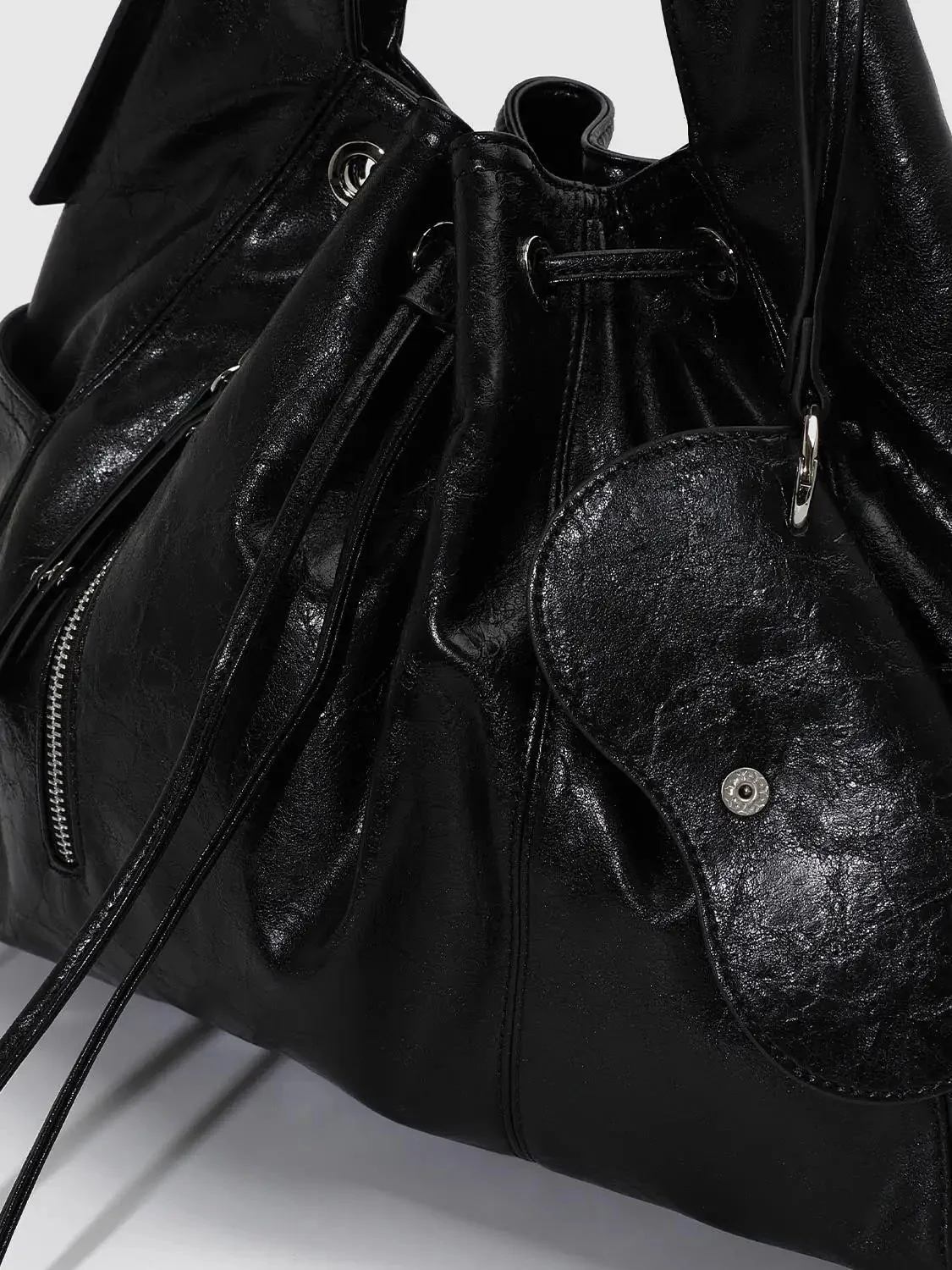 22322-faux-leather-string-detail-shoulder-bags-5.webp Faux Leather String Detail Shoulder Bags