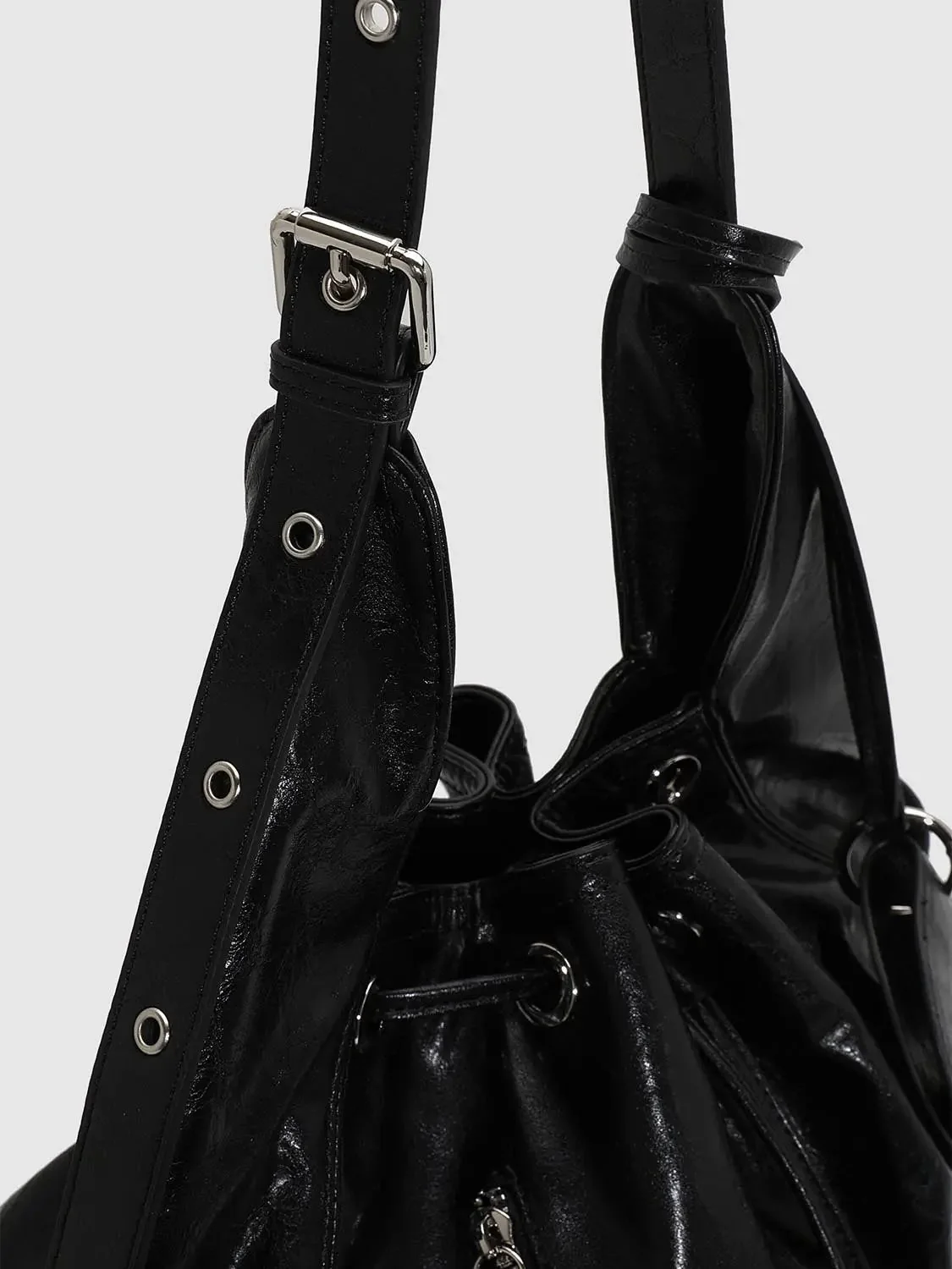 22322-faux-leather-string-detail-shoulder-bags-6.webp Faux Leather String Detail Shoulder Bags