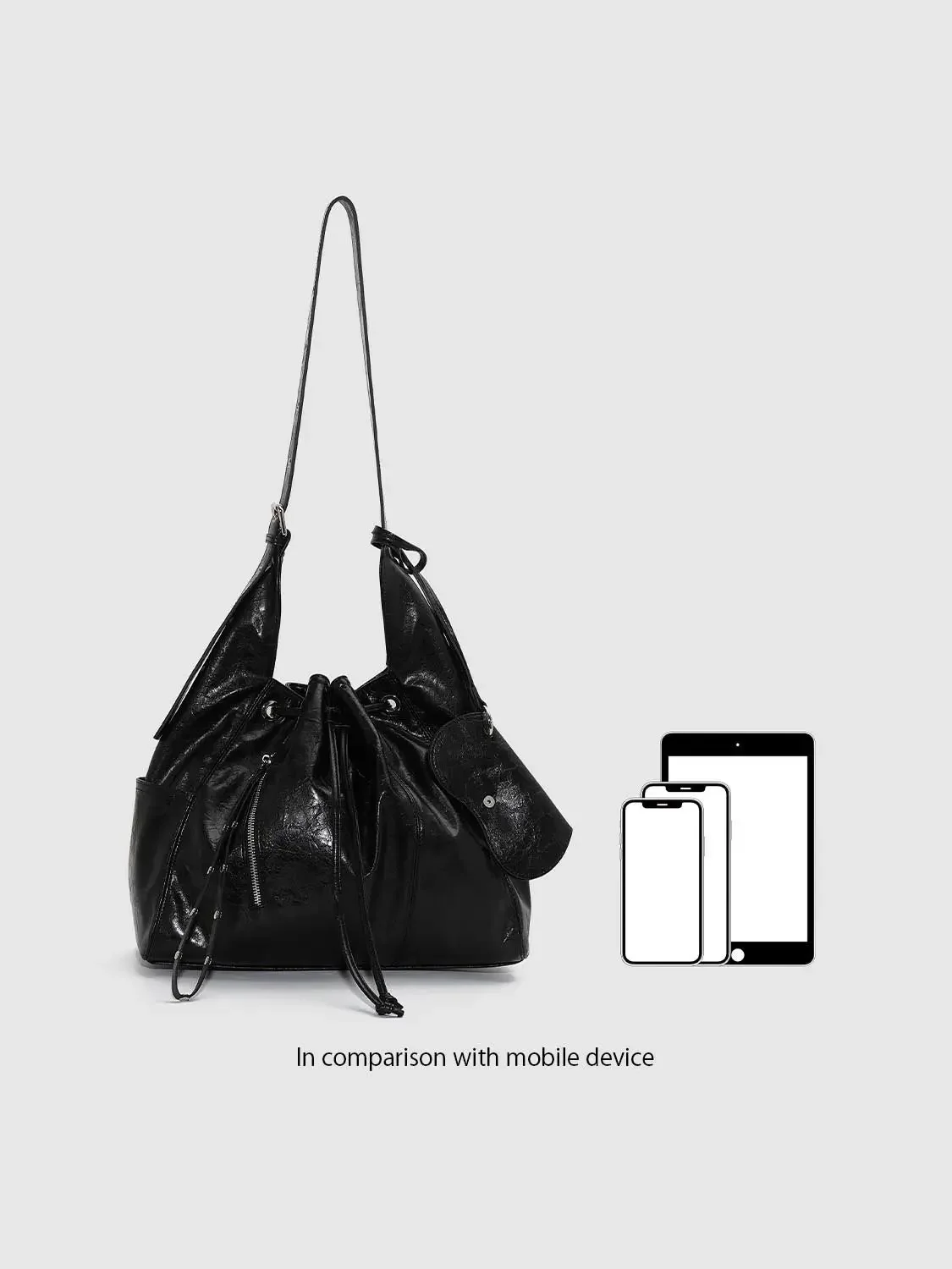 22322-faux-leather-string-detail-shoulder-bags-7.webp Faux Leather String Detail Shoulder Bags
