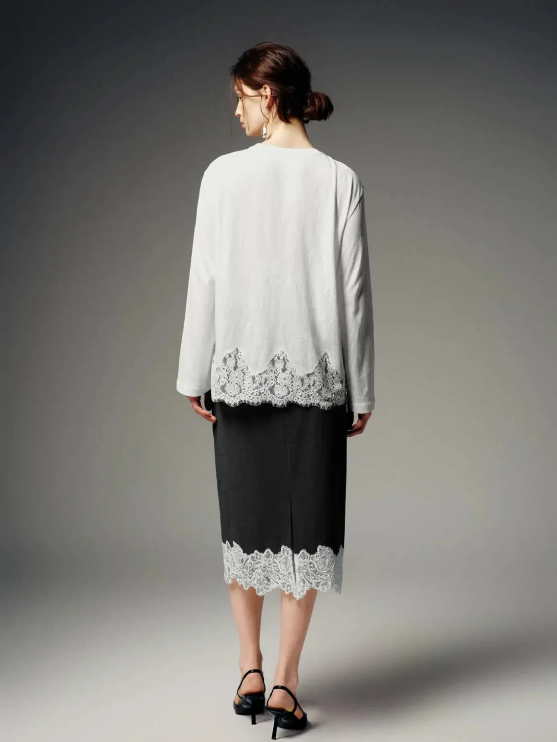 22328-drawstring-pull-on-lace-trim-straight-midi-skirts-4.webp Drawstring Pull On Lace Trim Straight Midi Skirts