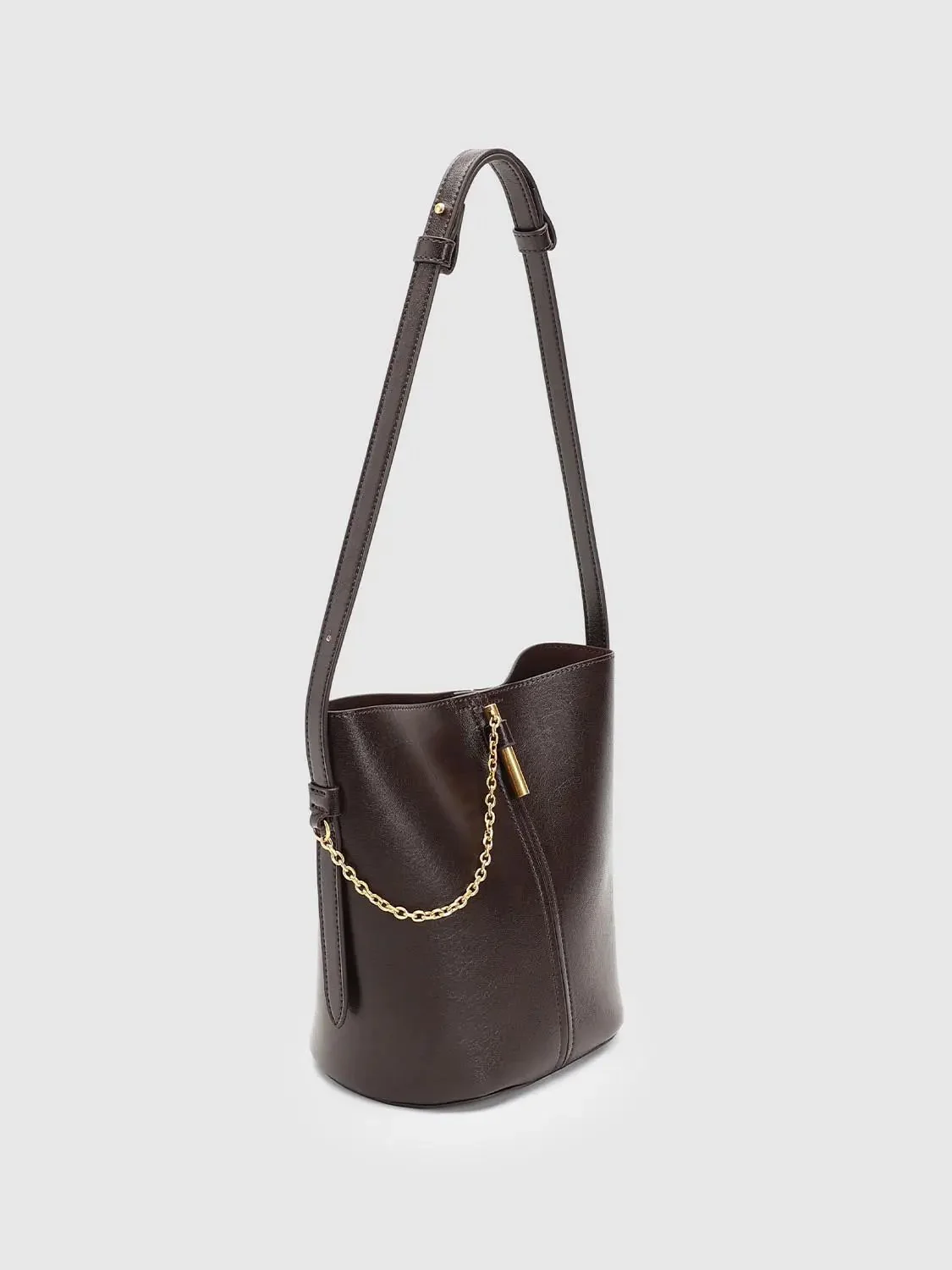 22353-chain-detail-faux-leather-shoulder-bucket-bags-3.webp Chain Detail Faux Leather Shoulder Bucket Bags