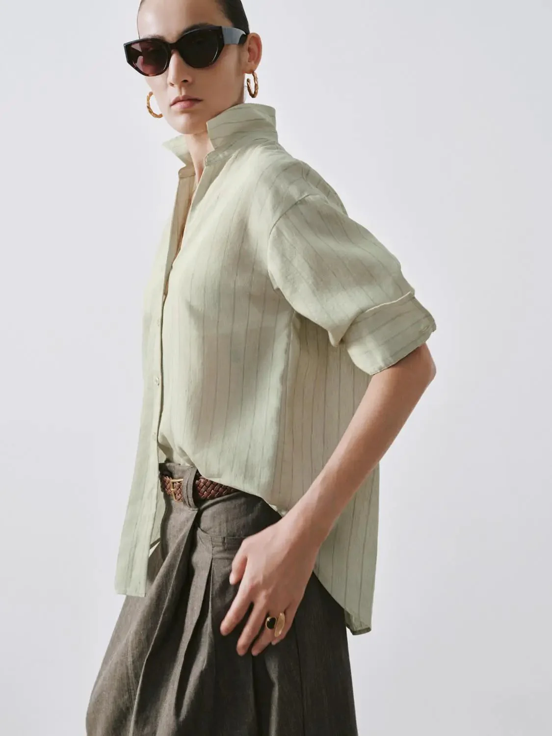 22386-v-neck-contrast-striped-shirts-10.webp V-Neck Contrast Striped Shirts