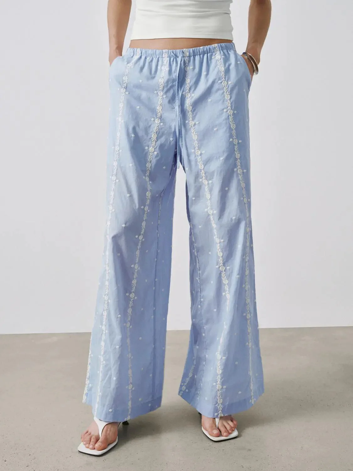 22451-floral-embroidered-drawstring-pull-on-wide-leg-pants-1.webp Floral Embroidered Drawstring Pull On Wide Leg Pants