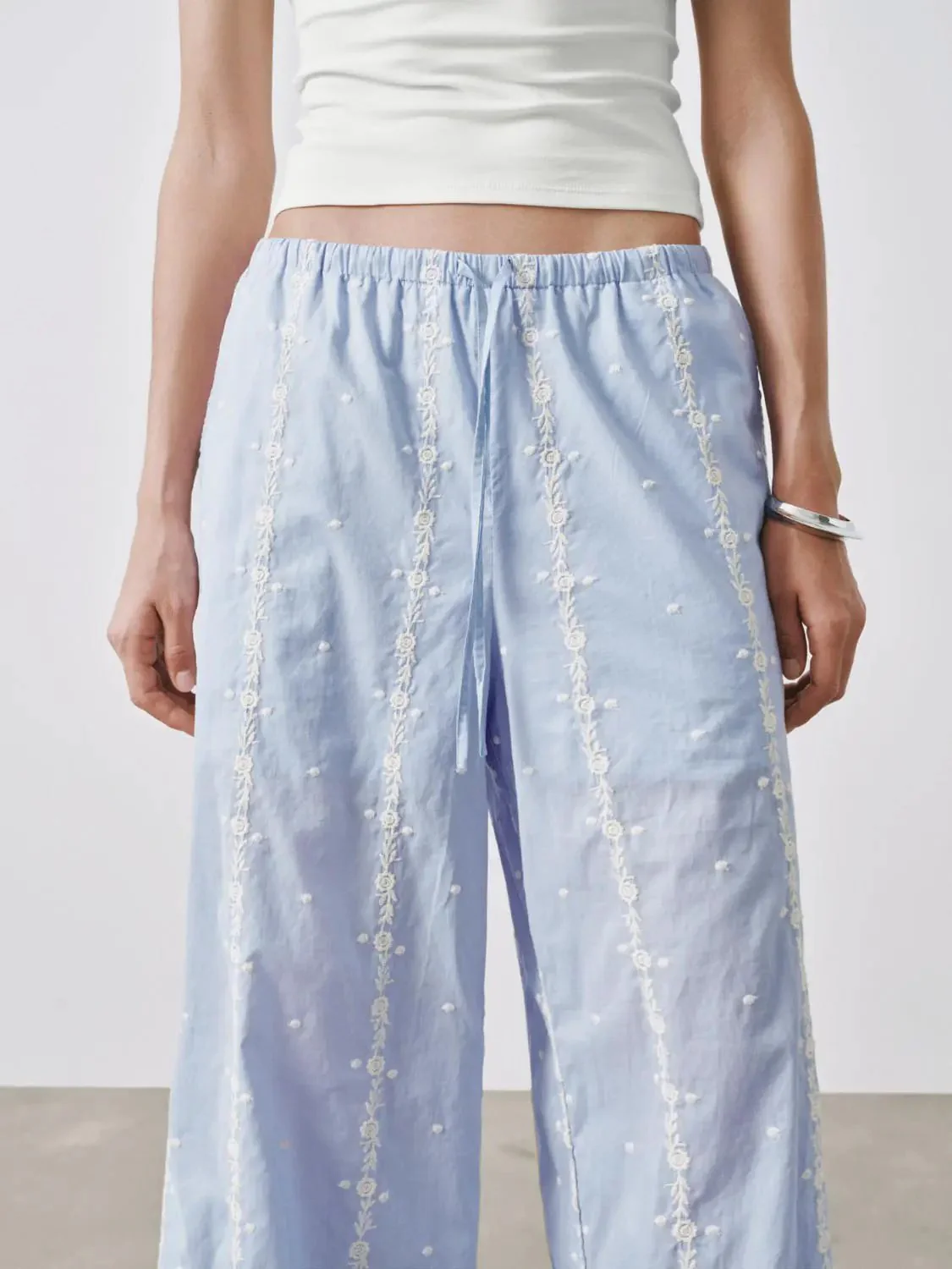 22451-floral-embroidered-drawstring-pull-on-wide-leg-pants-6.webp Floral Embroidered Drawstring Pull On Wide Leg Pants
