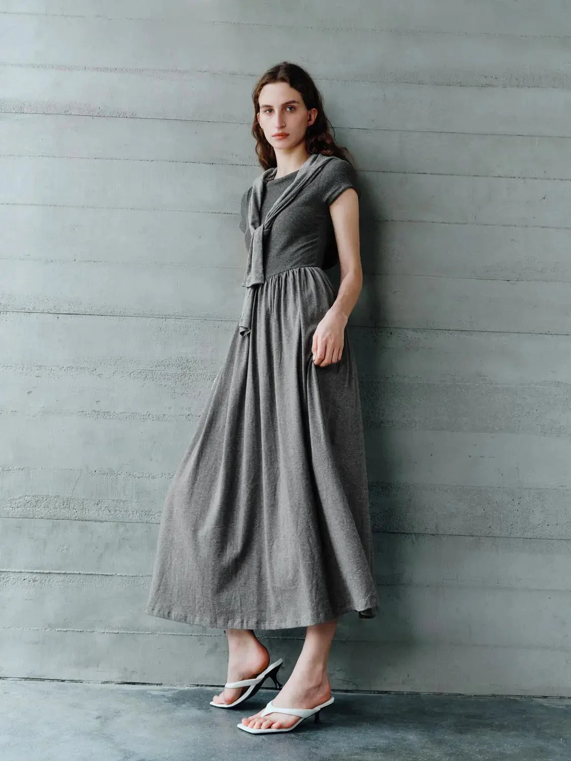 2251-viscose-cotton-blend-elegant-a-line-maxi-dress-12.webp Viscose Cotton Blend Elegant A Line Maxi Dress