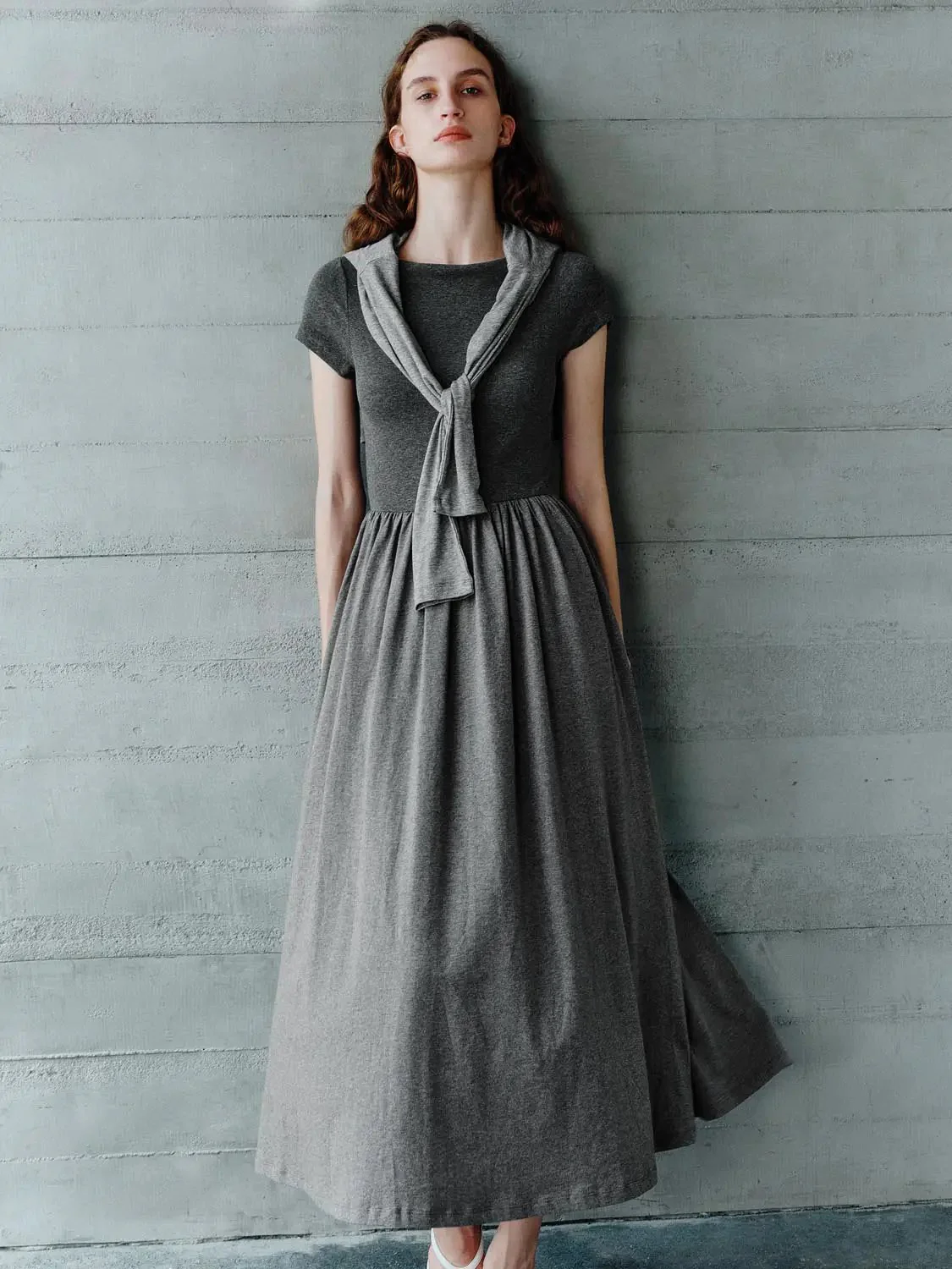 2251-viscose-cotton-blend-elegant-a-line-maxi-dress-13.webp Viscose Cotton Blend Elegant A Line Maxi Dress