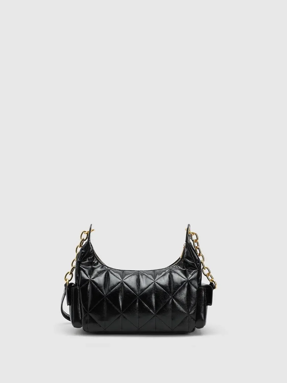 22530-faux-leather-chain-detail-shoulder-crossbody-bags-2.webp Faux Leather Chain Detail Shoulder Crossbody Bags