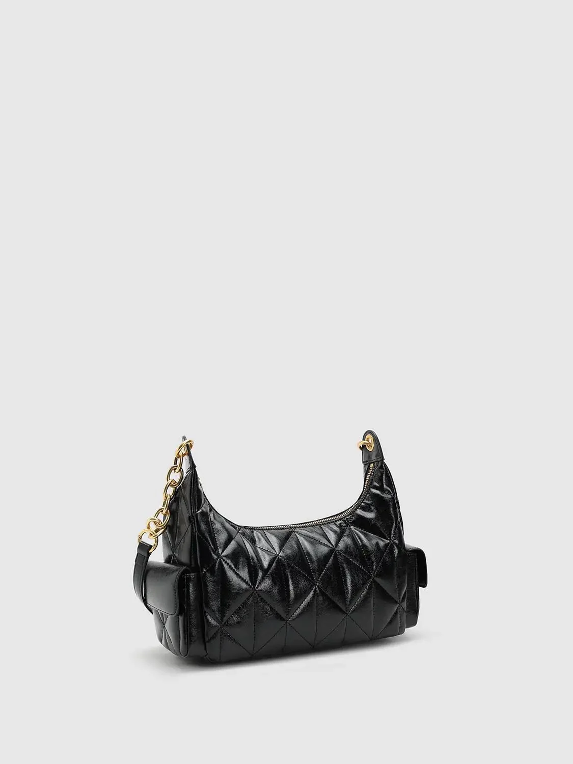 22530-faux-leather-chain-detail-shoulder-crossbody-bags-3.webp Faux Leather Chain Detail Shoulder Crossbody Bags