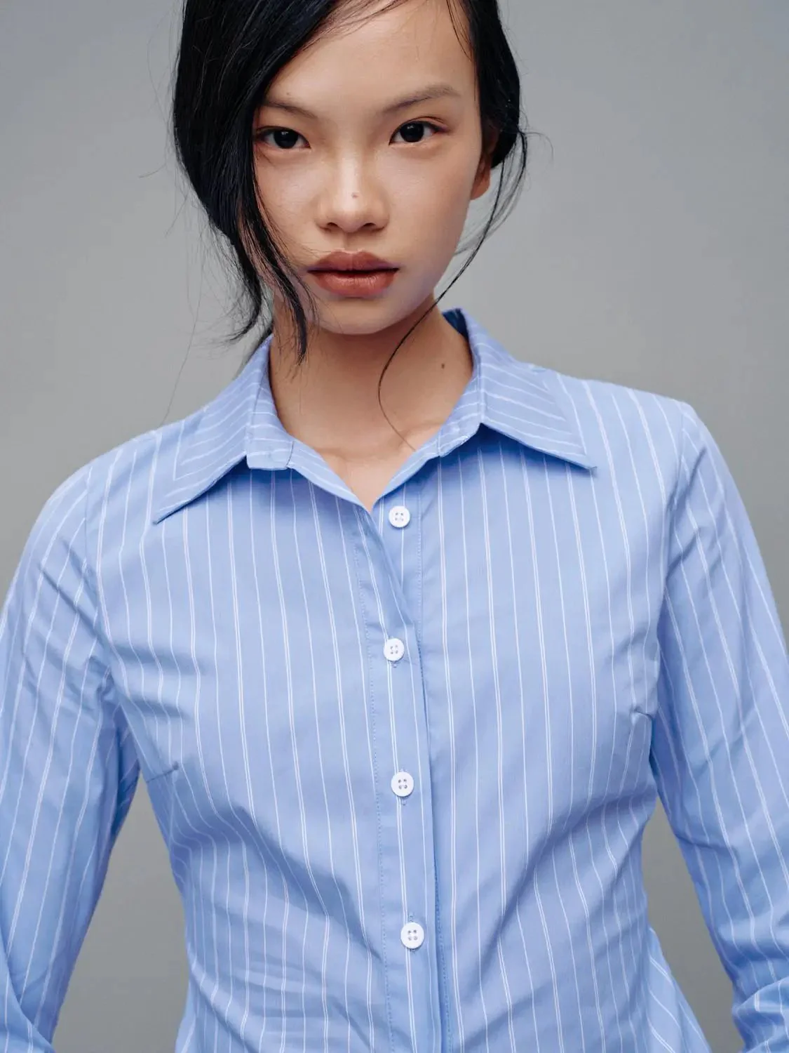 Flare Sleeve Nipped Waist Shirts