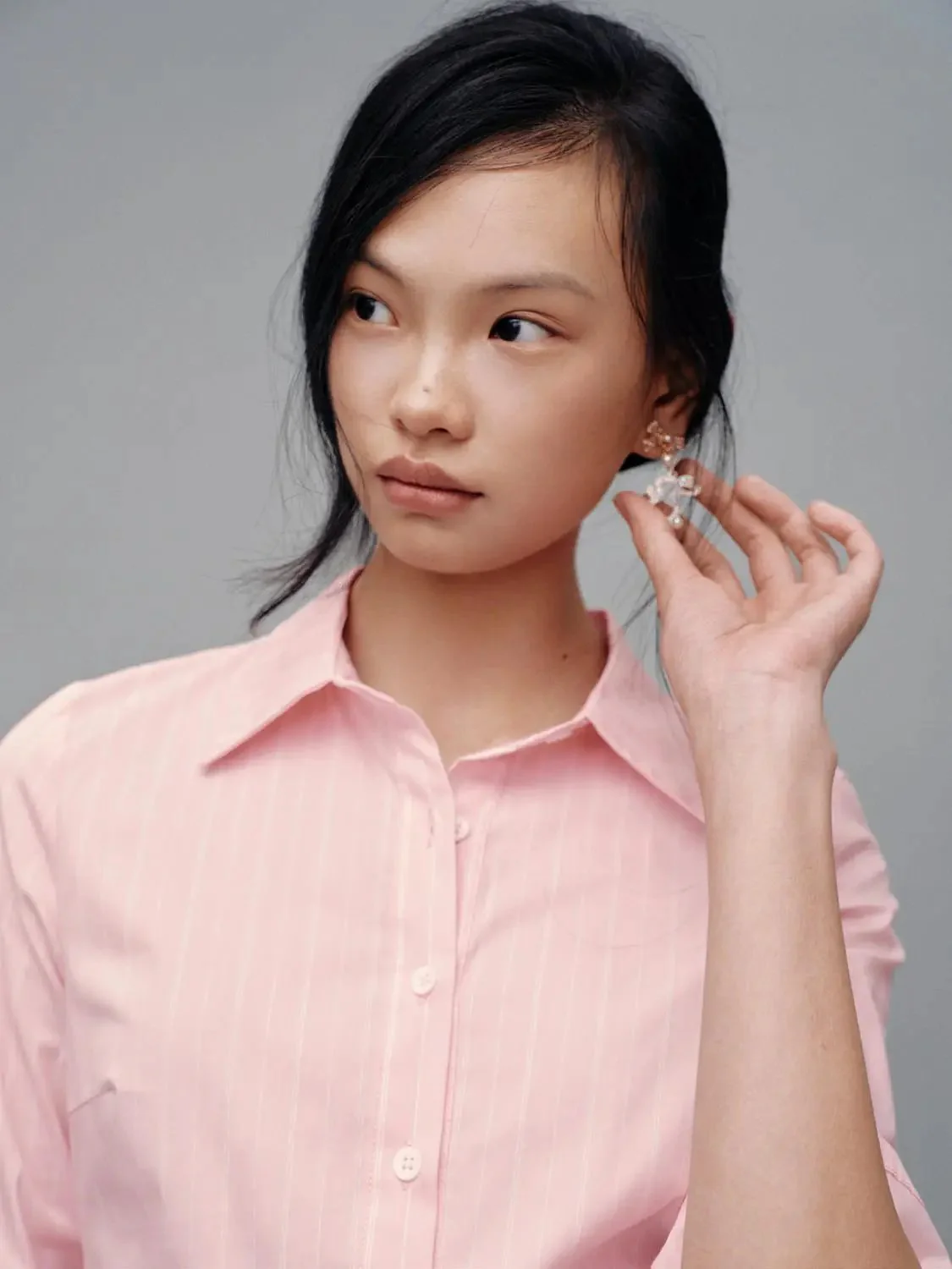 Flare Sleeve Nipped Waist Shirts