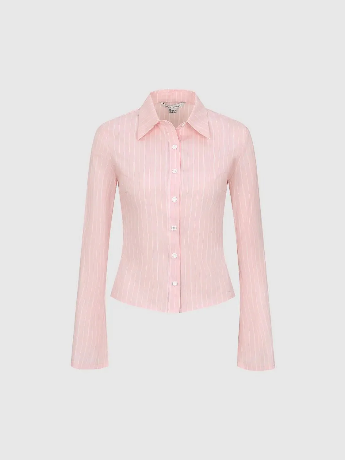 Flare Sleeve Nipped Waist Shirts